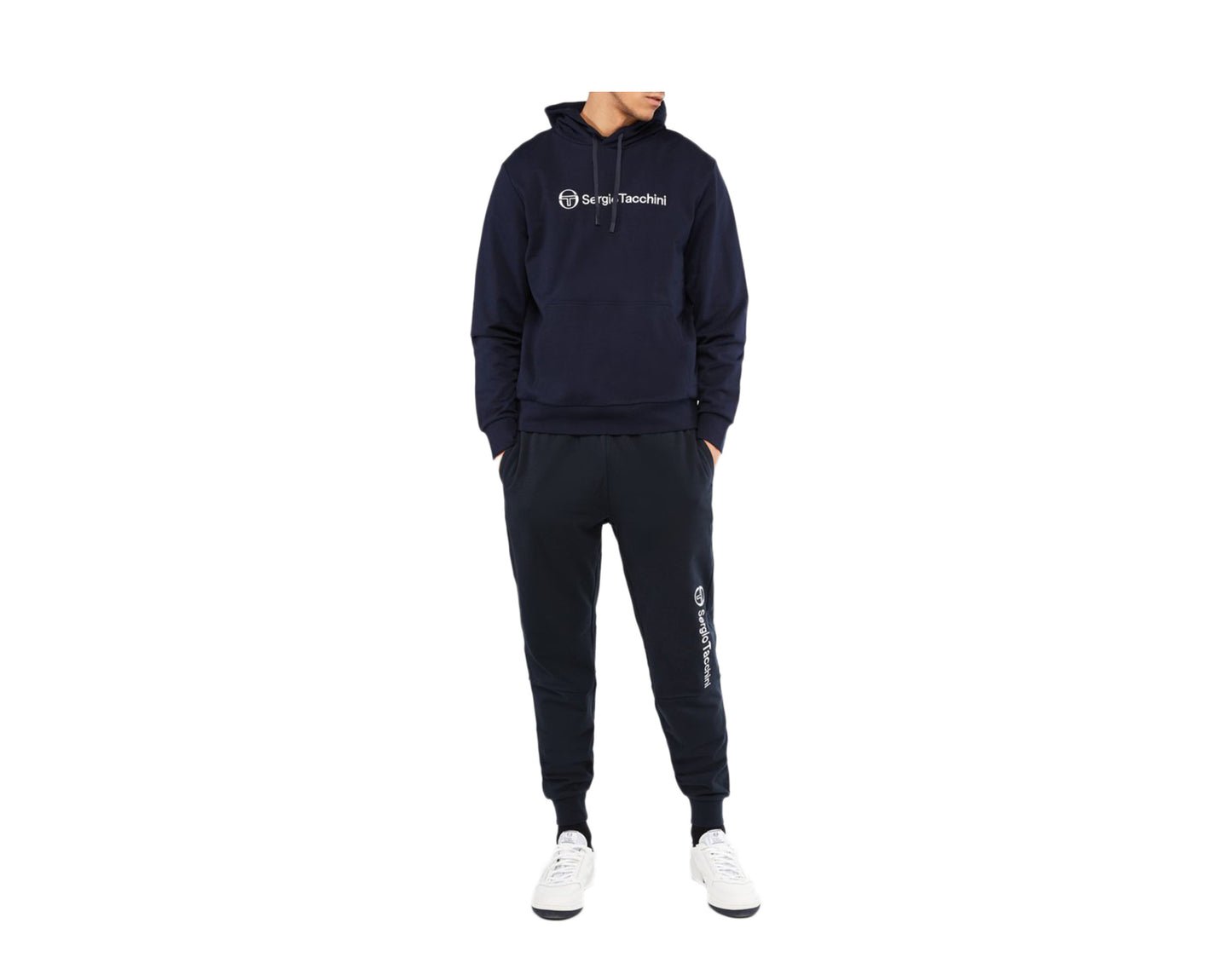 Sergio Tacchini Aton Men's Pull-Over Hoodie