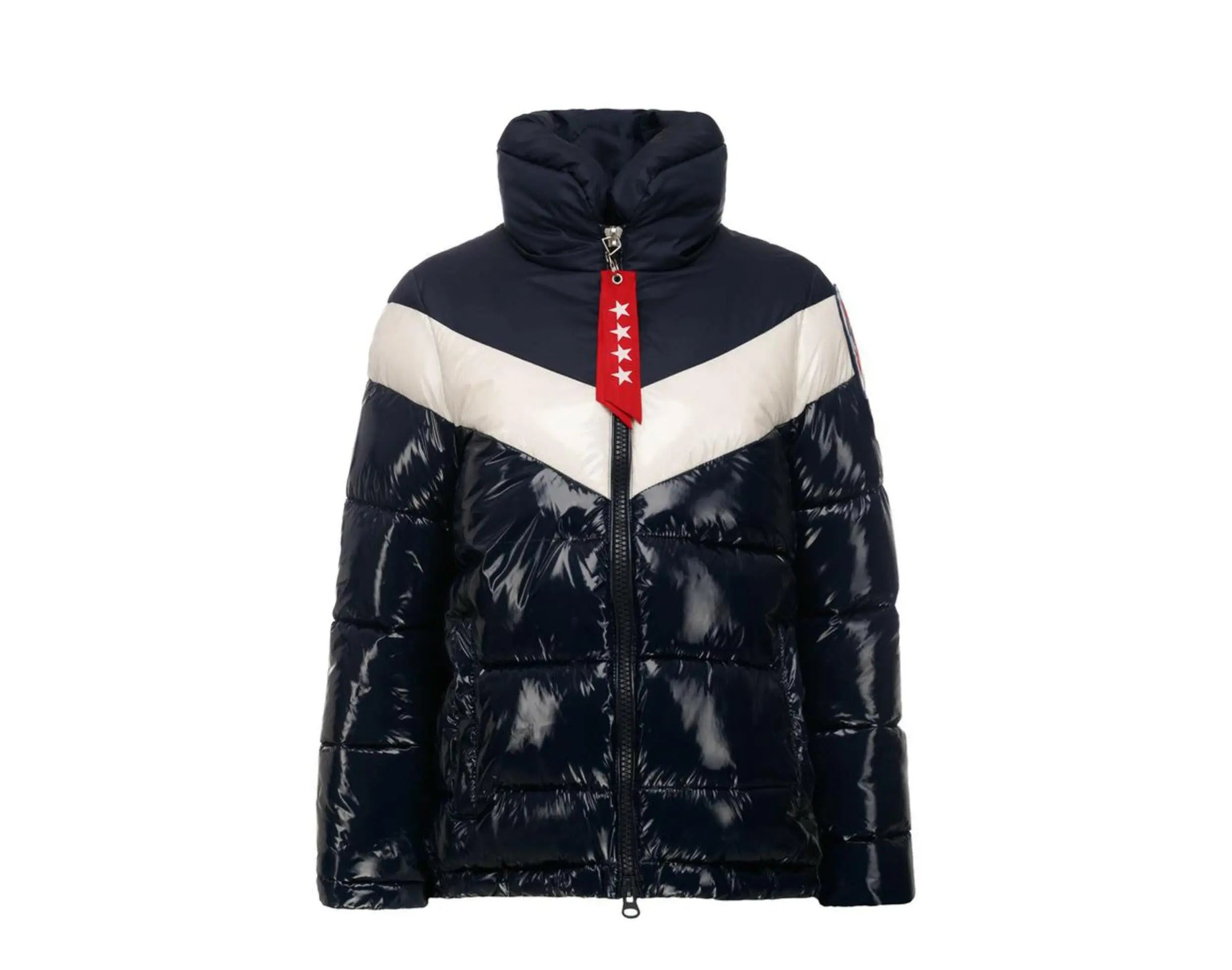 Invicta Jessica Faux Down High Collar Puffer Women's Jacket.