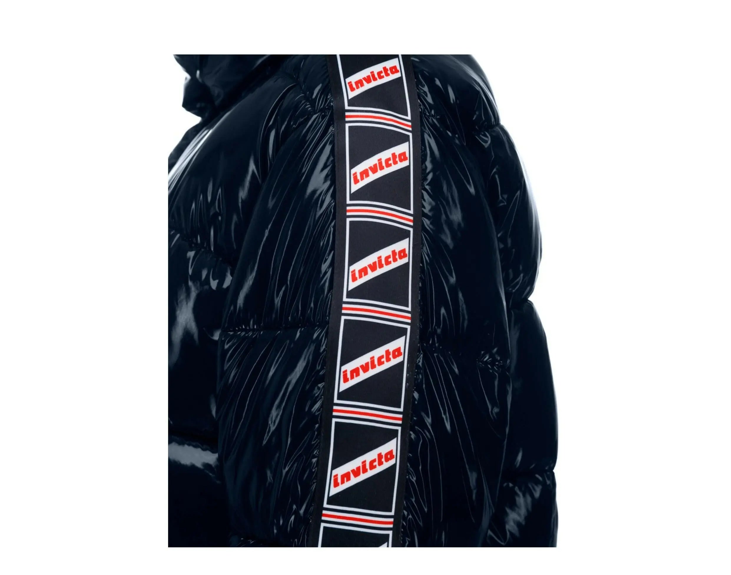 Invicta Lisa Long Glossy Coat Women's Jacket.