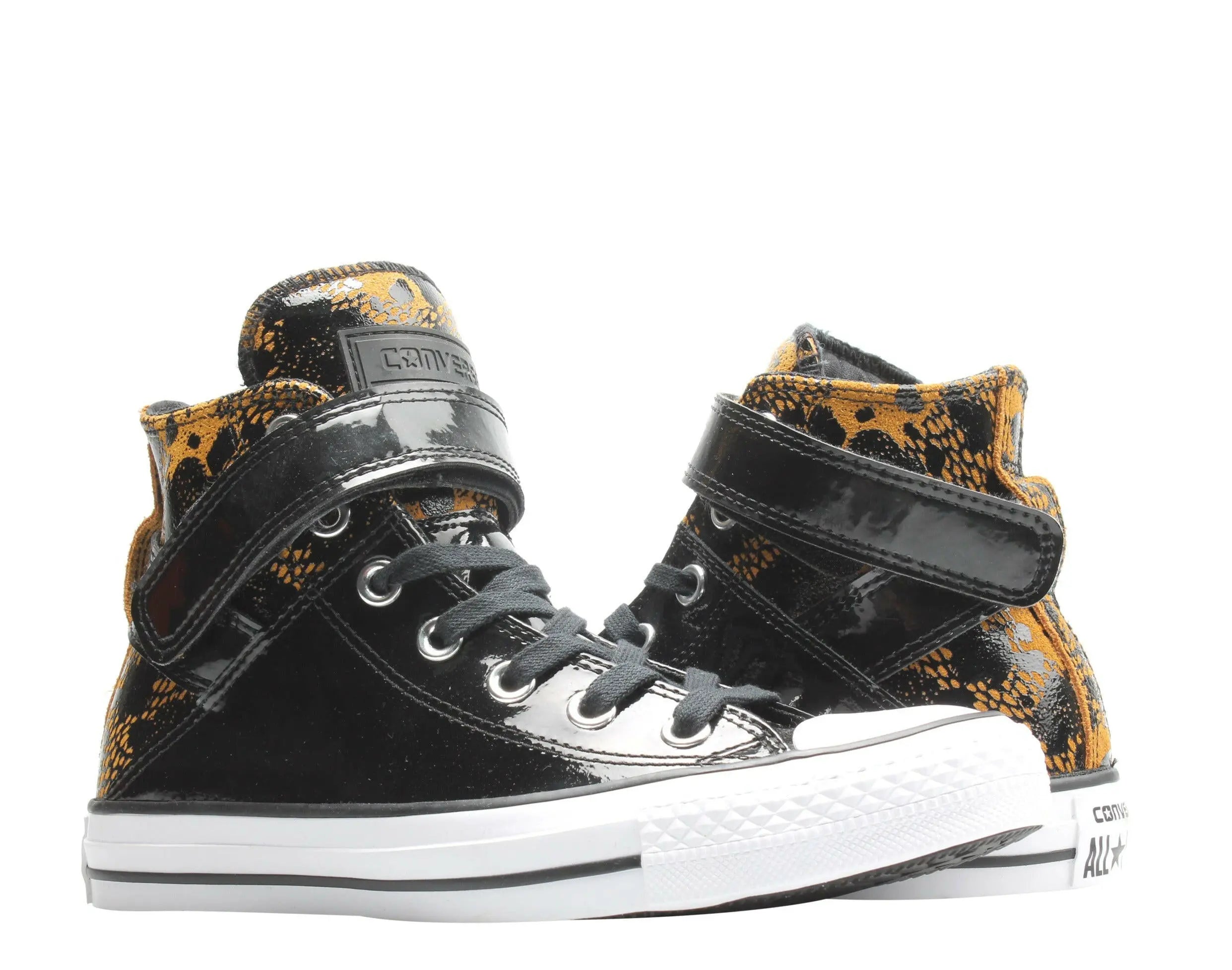 Converse Chuck Taylor All Star Brea Hi Antique Patent Women's Sneakers.