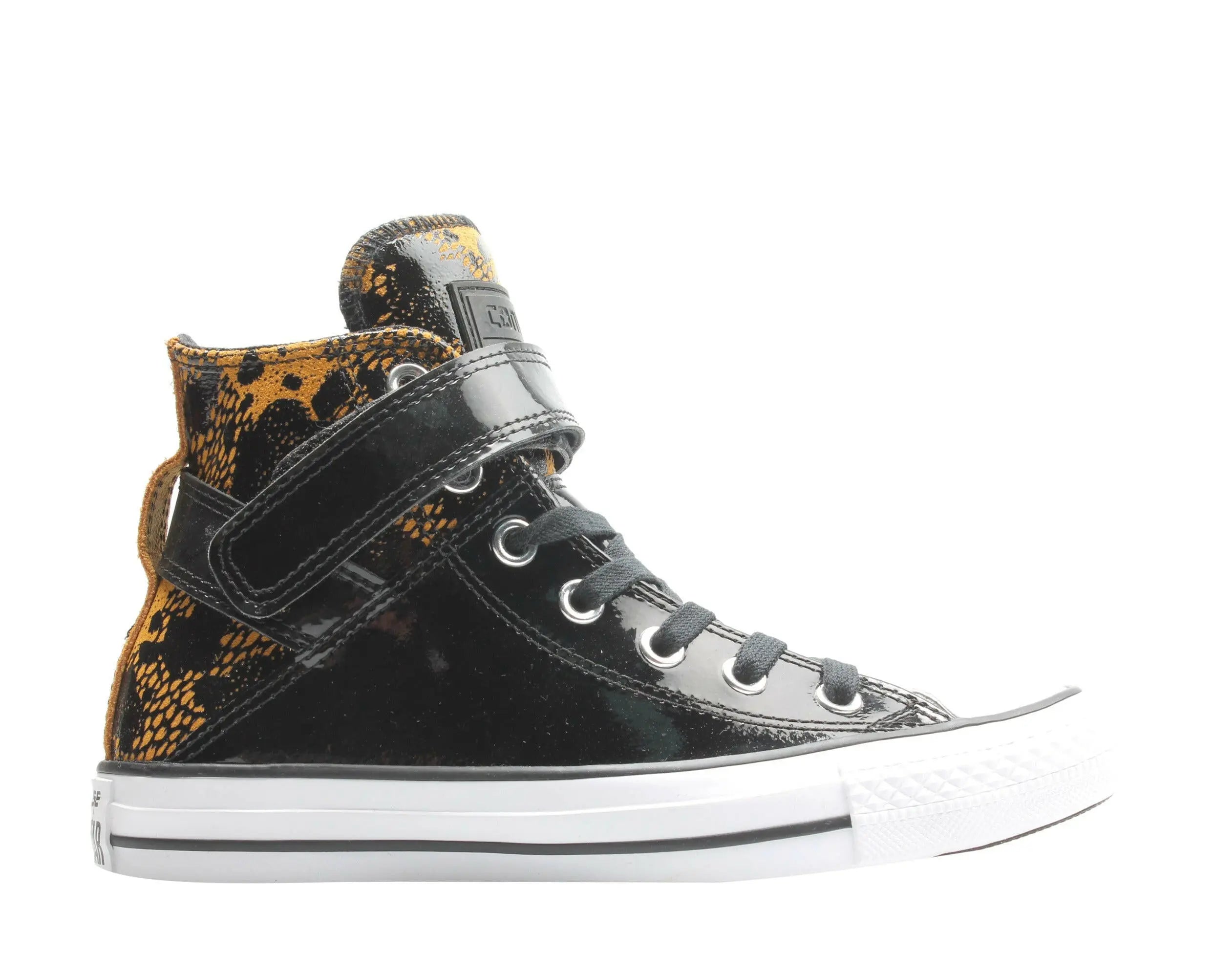 Converse Chuck Taylor All Star Brea Hi Antique Patent Women's Sneakers.