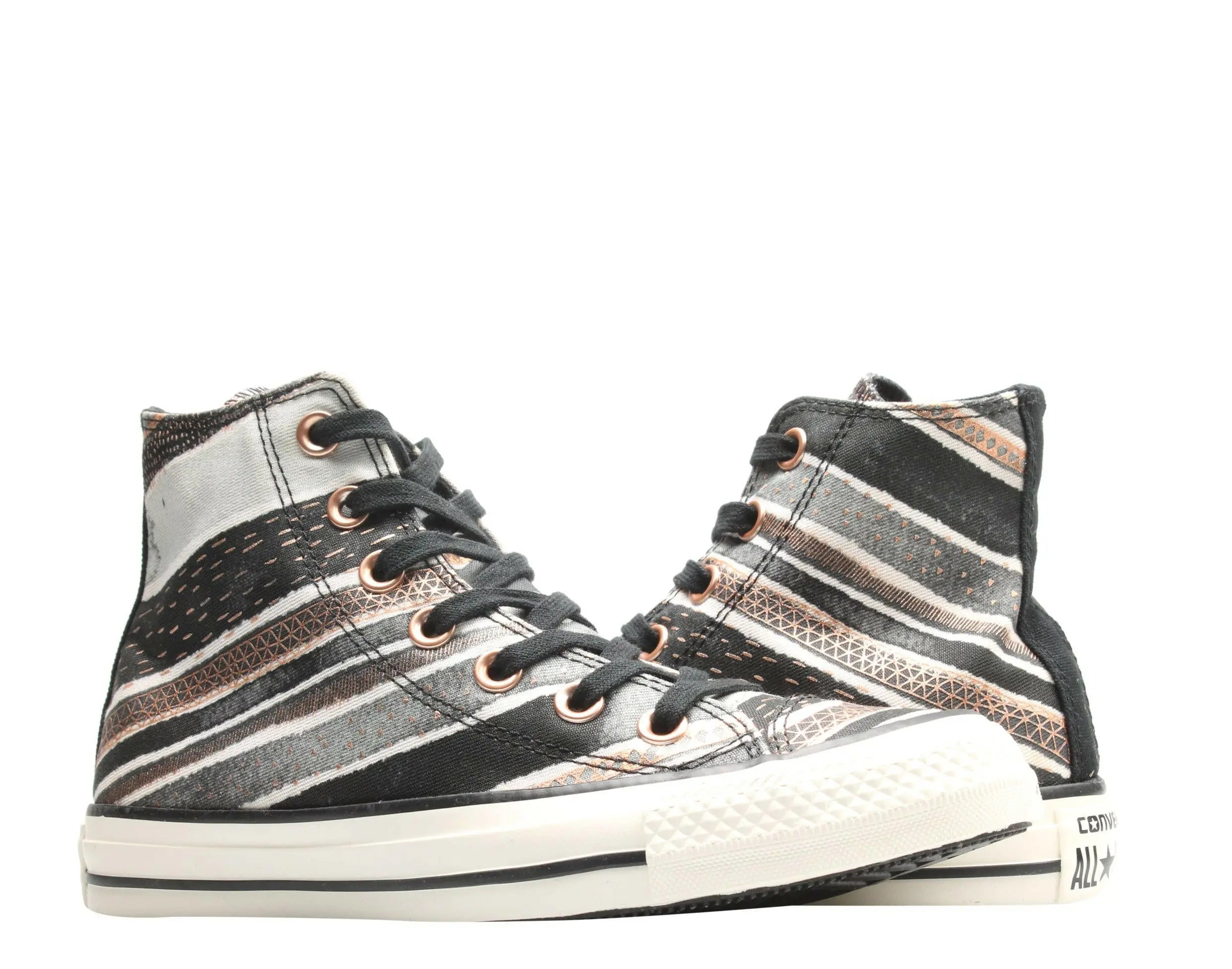 Converse Chuck Taylor All Star Hi Festival Stripe Women's Sneakers.