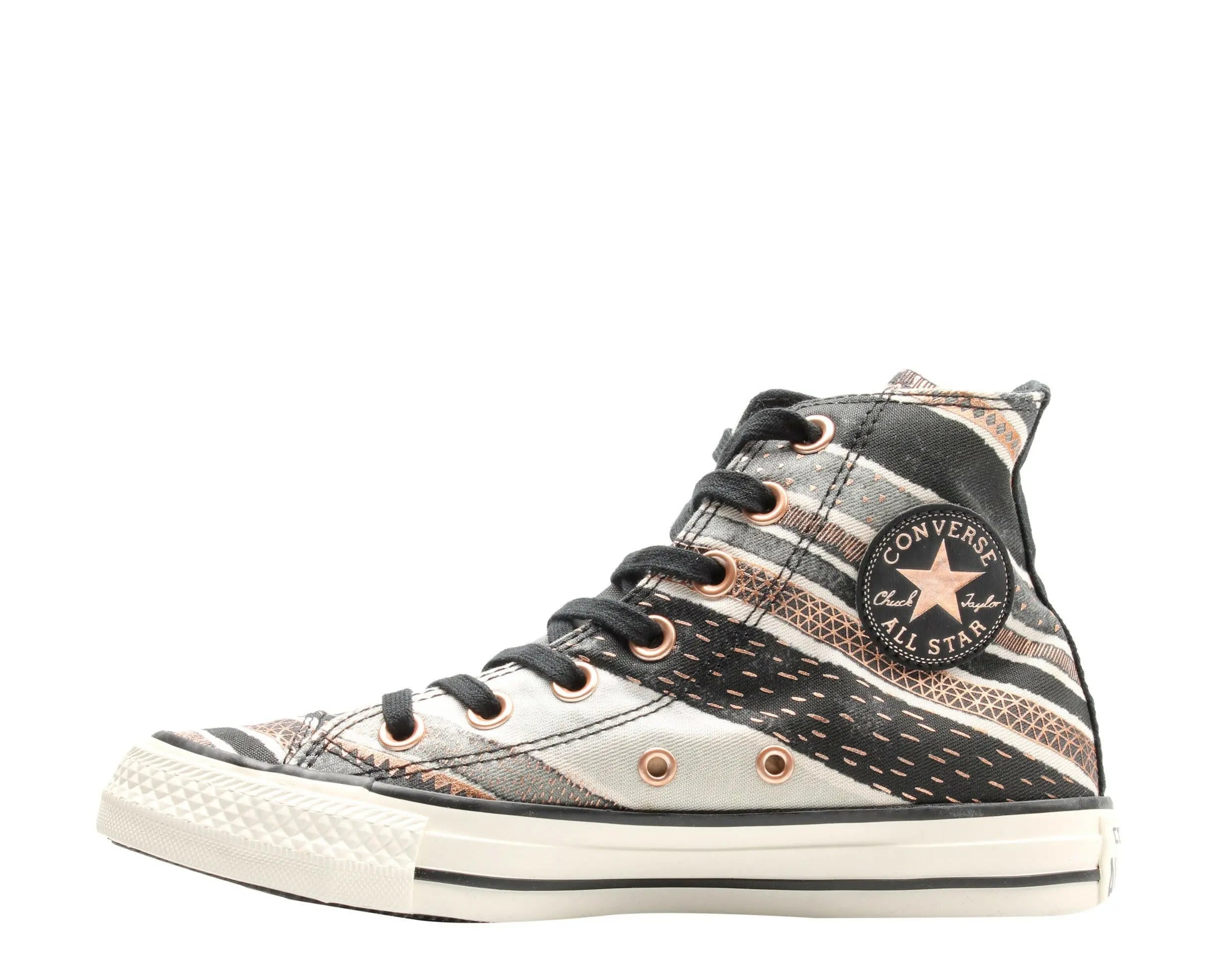 Converse Chuck Taylor All Star Hi Festival Stripe Women's Sneakers.