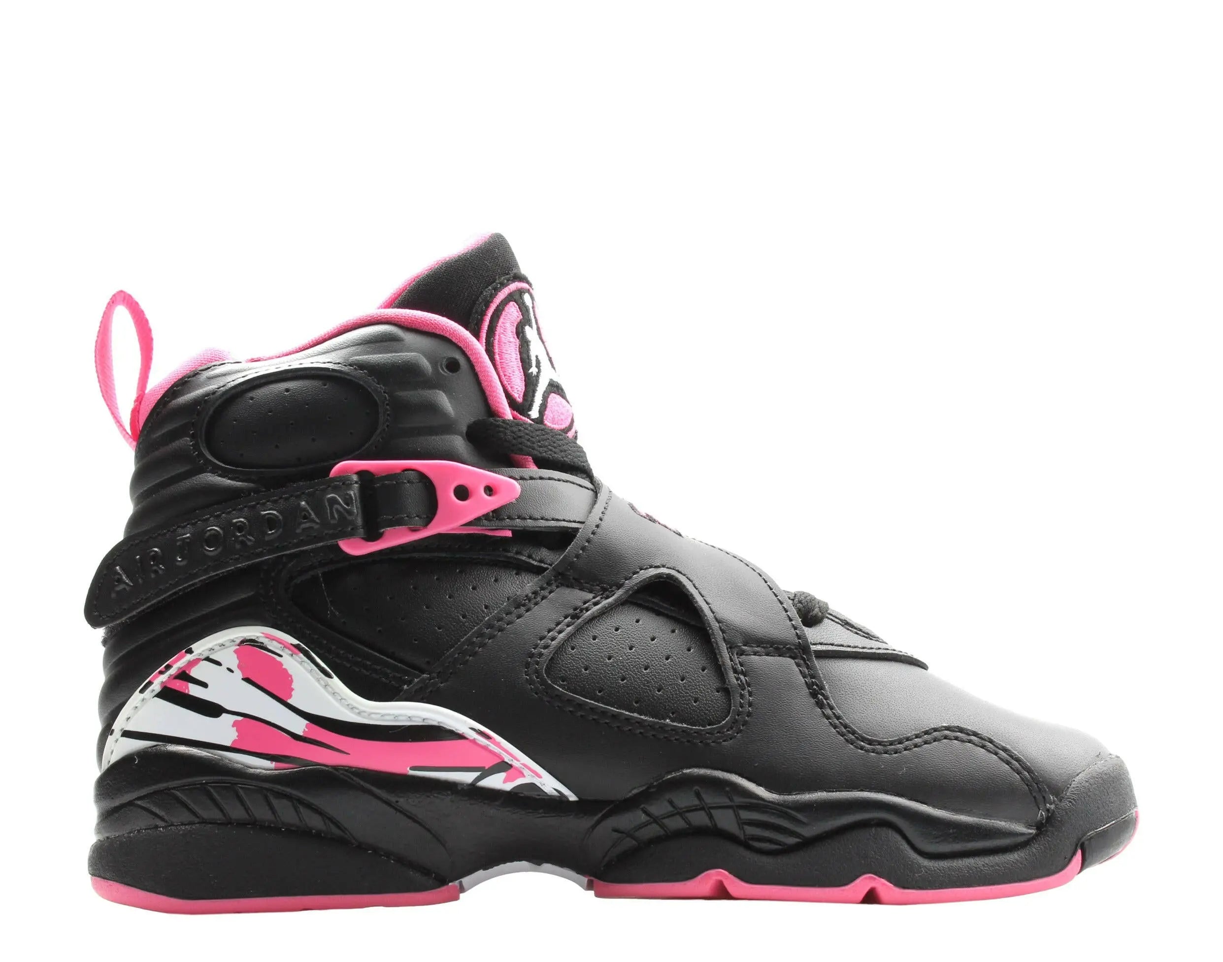 Nike Air Jordan 8 Retro (GS) Big Girls Basketball Shoes.