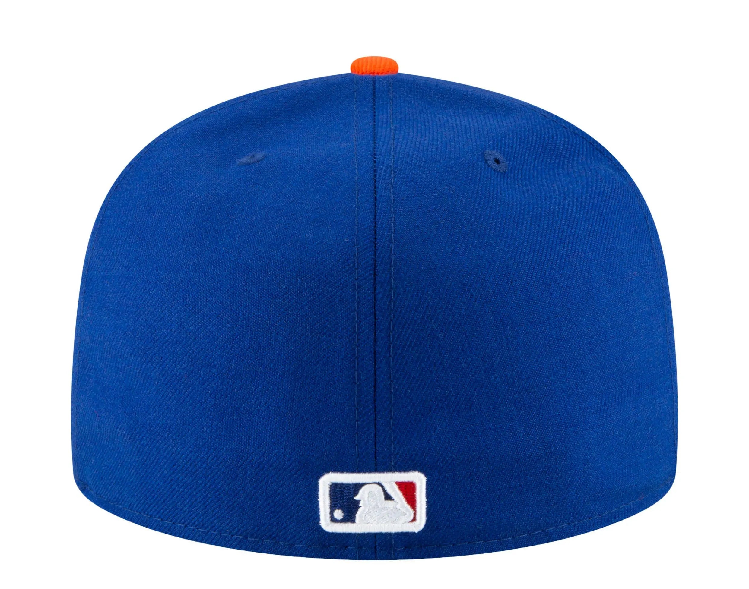 New Era 59Fifty MLB New York Mets Icy 2013 ASG Side Patch Fitted Hat W/ Baby Blue Undervisor.