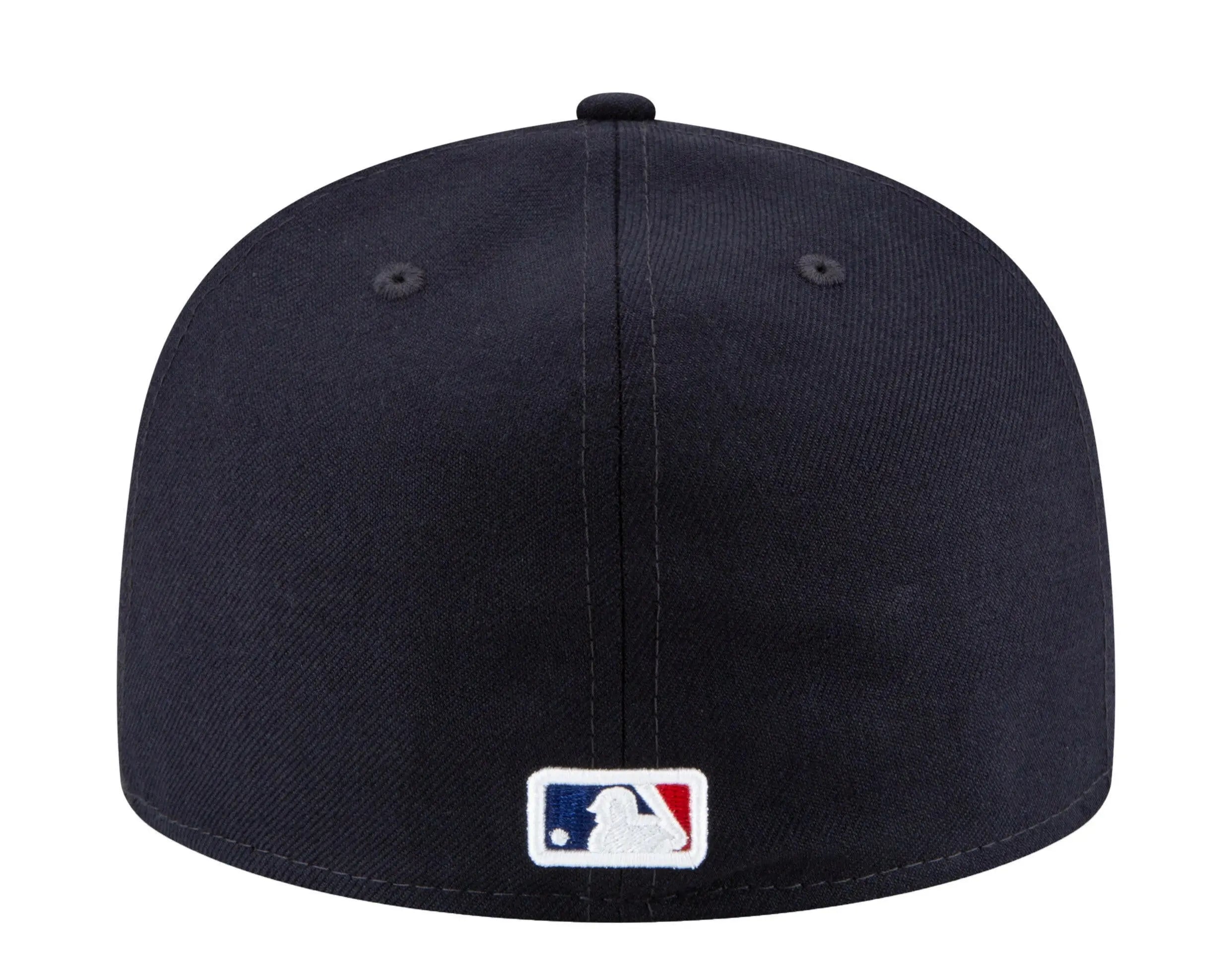 New Era 59Fifty MLB New York Yankees Icy 2008 ASG Side Patch Fitted Hat W/ Baby Blue Undervisor.