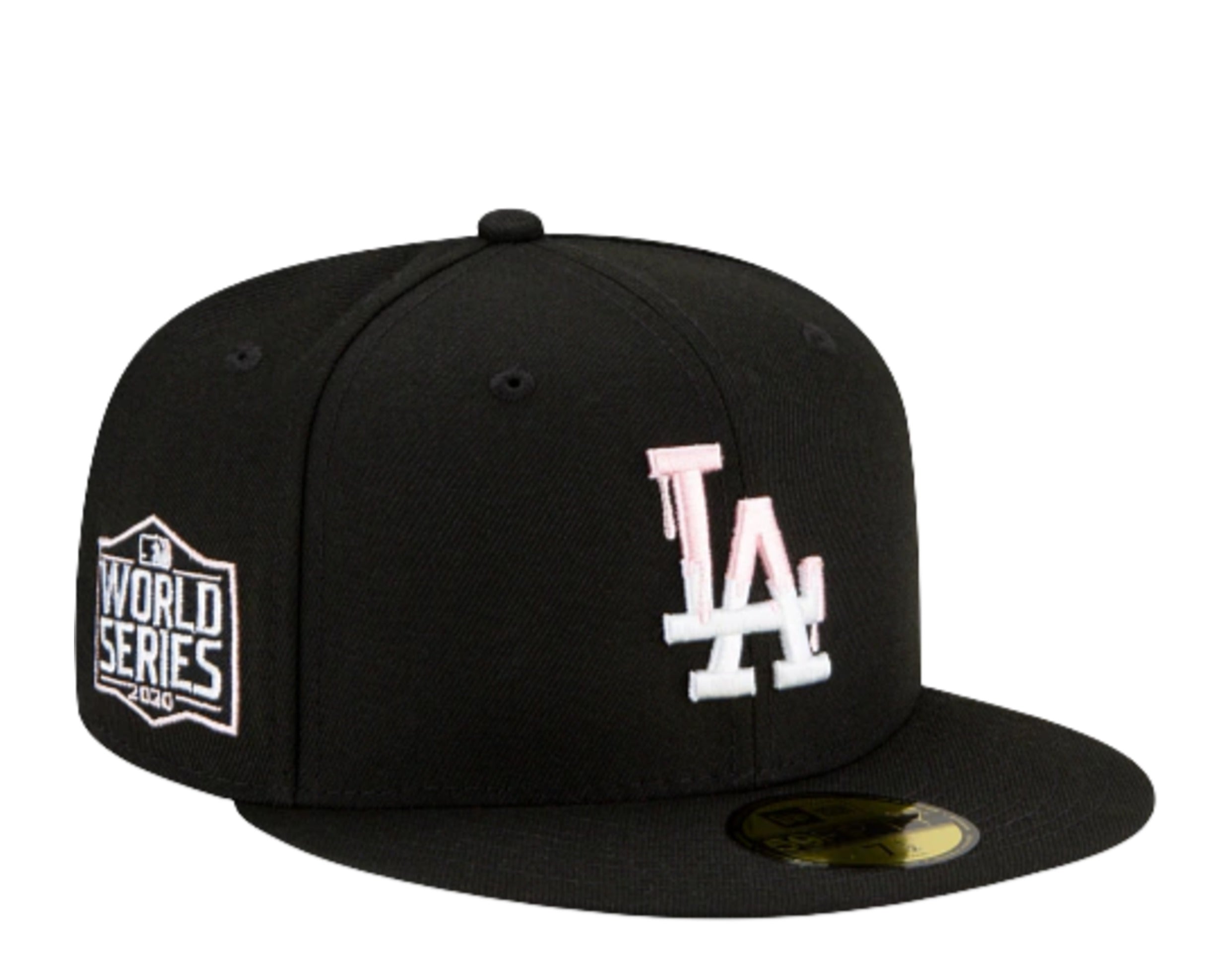 Los Angeles Dodgers New Era Pink Glow Undervisor 59FIFTY Fitted