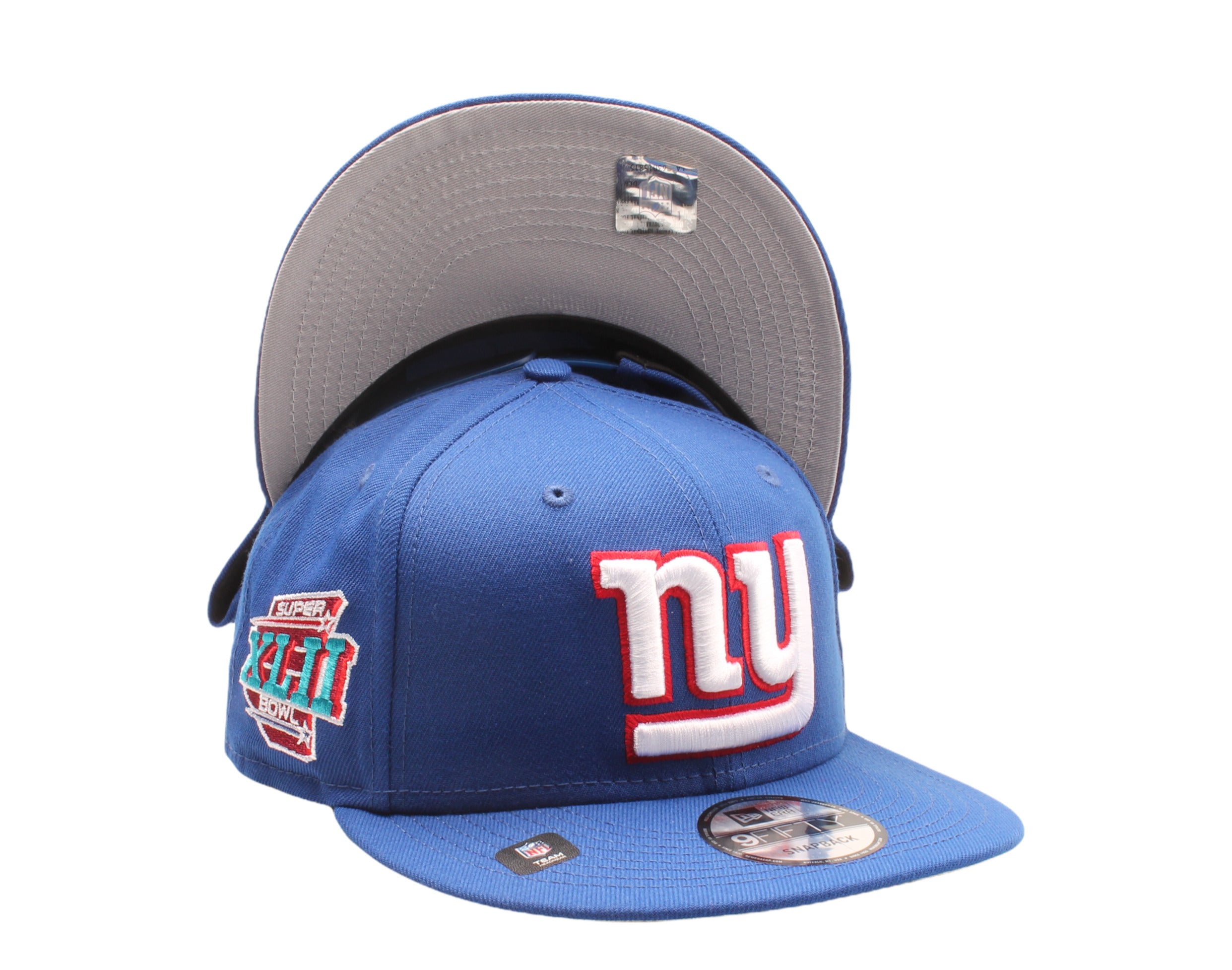 Men's Super Bowl LV New Era White/Blue Trucker 9FIFTY Snapback Hat