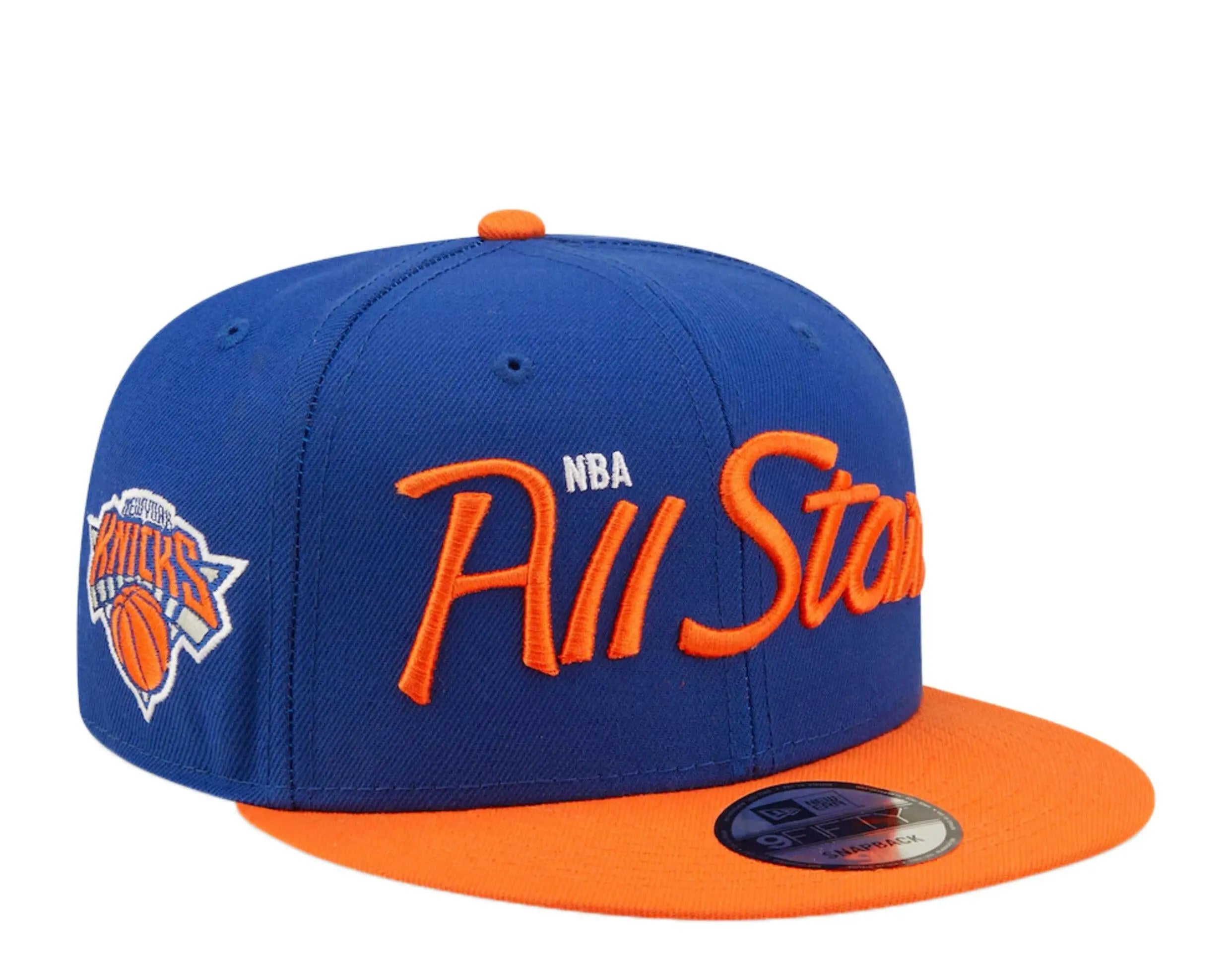 New Era 9Fifty NBA New York Knicks All Star Game Script Snapback Hat.