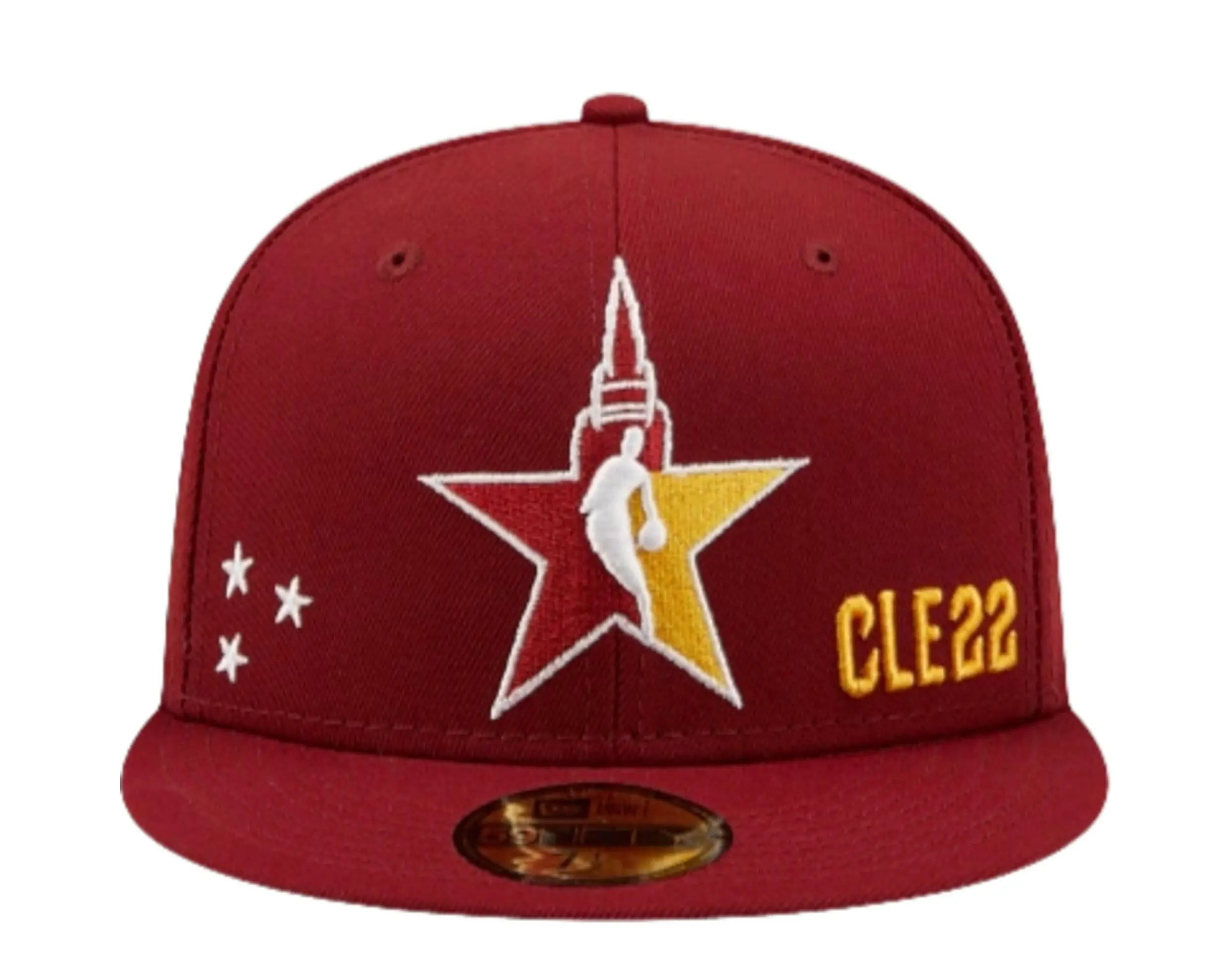 New Era 59Fifty NBA All Star Game City Red Fitted Hat.