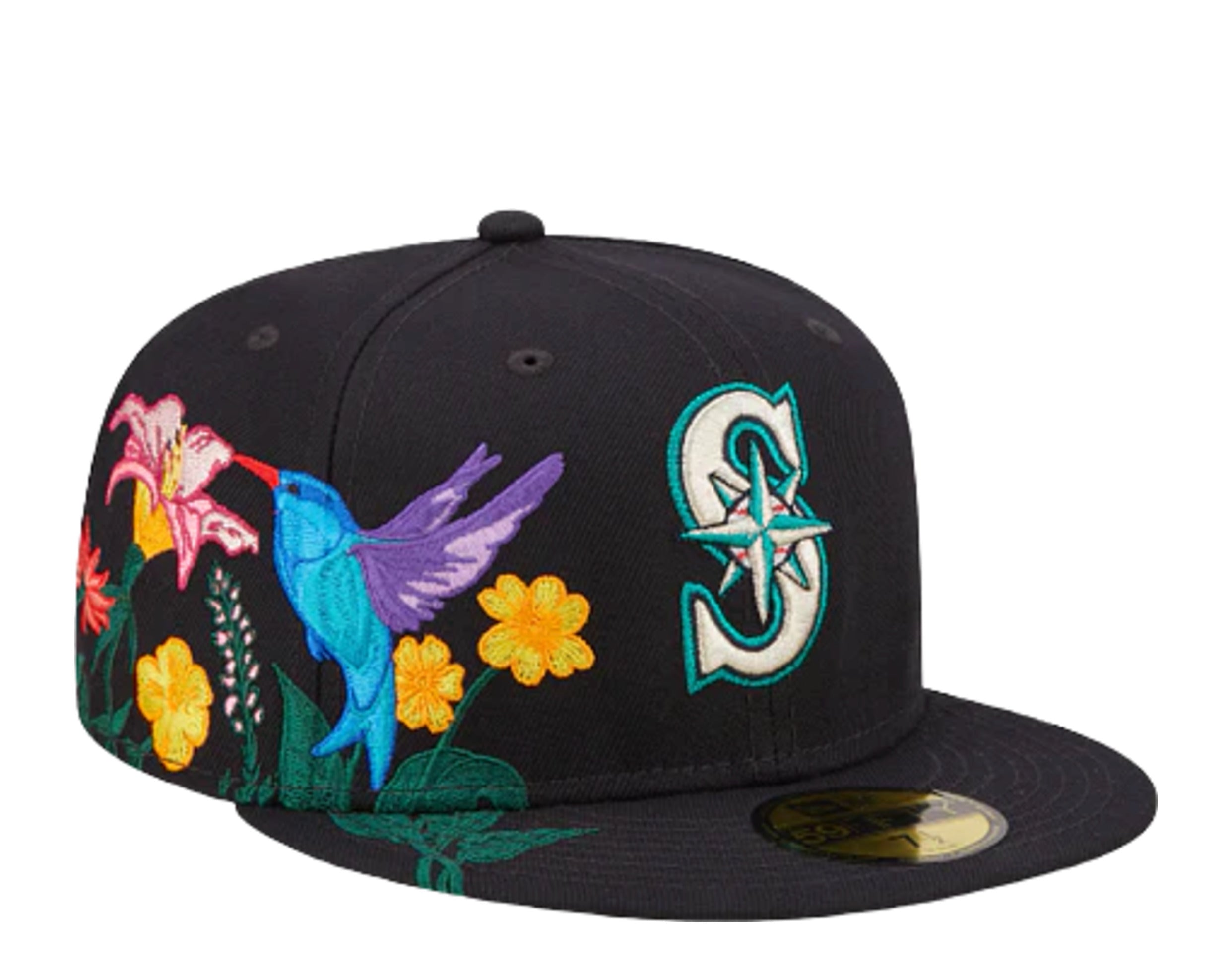 New Era 59FIFTY MLB Seattle Mariners Blooming Fitted Hat 7 3/4