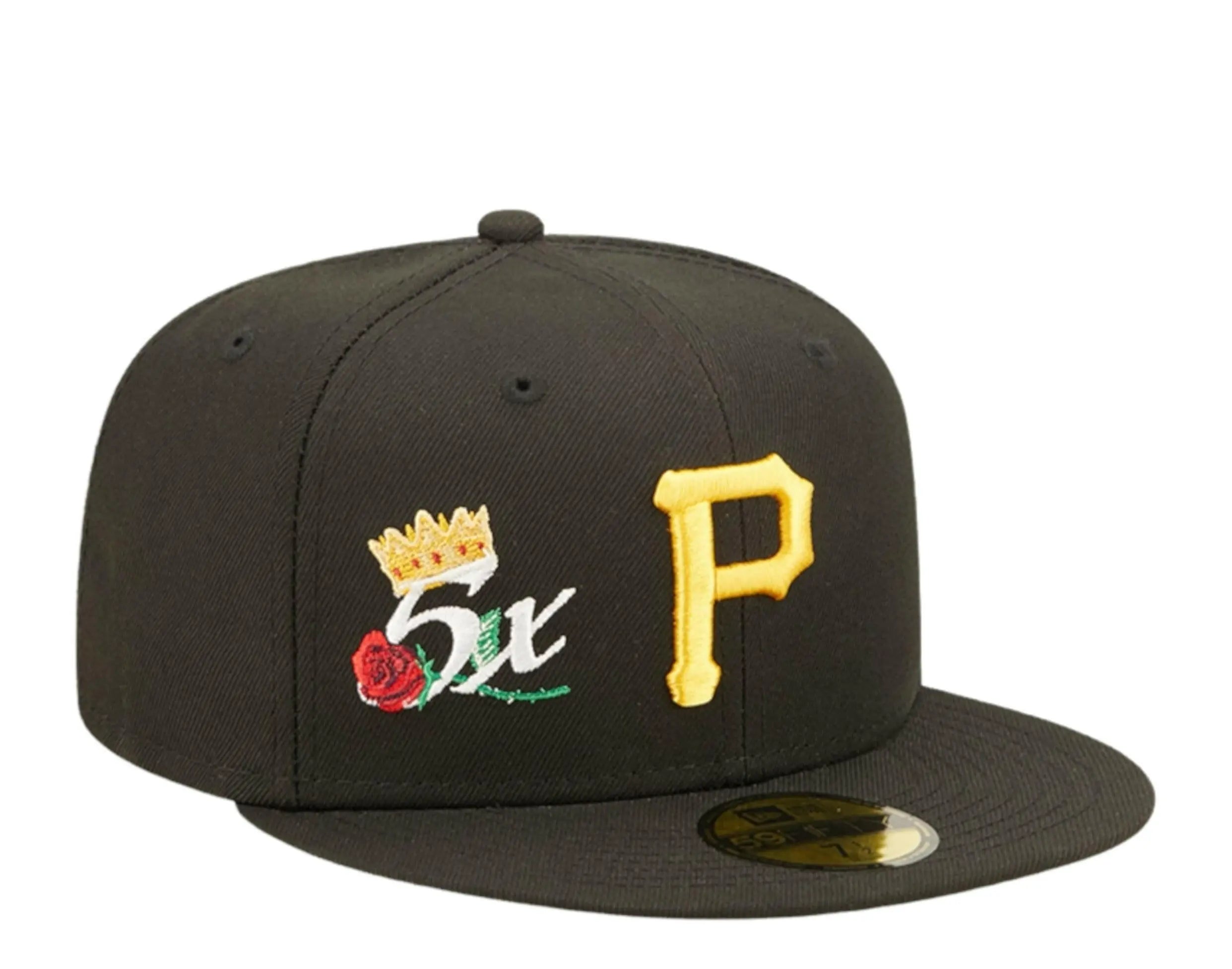New Era 59Fifty MLB Pittsburgh Pirates Crown Champs WS Fitted Hat.
