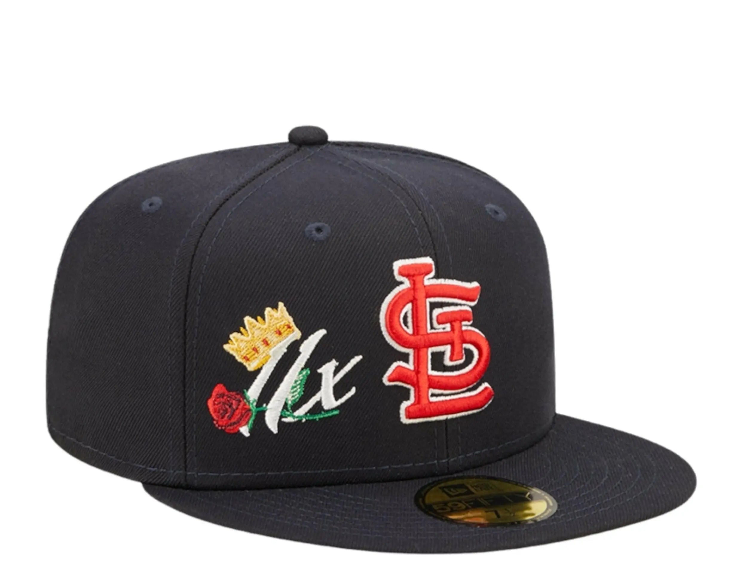 New Era 59Fifty MLB St. Louis Cardinals Crown Champs WS Fitted Hat.