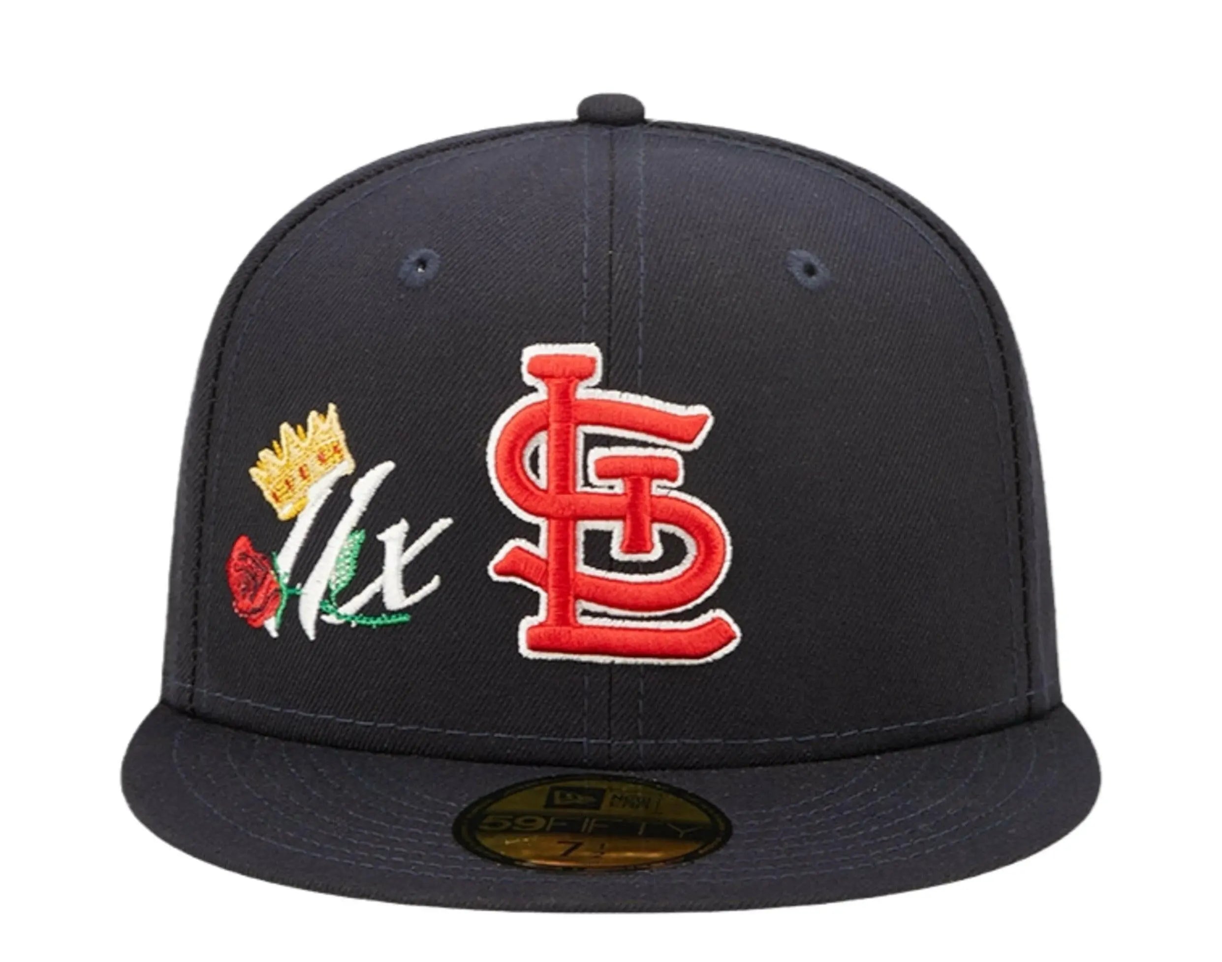 New Era 59Fifty MLB St. Louis Cardinals Crown Champs WS Fitted Hat.