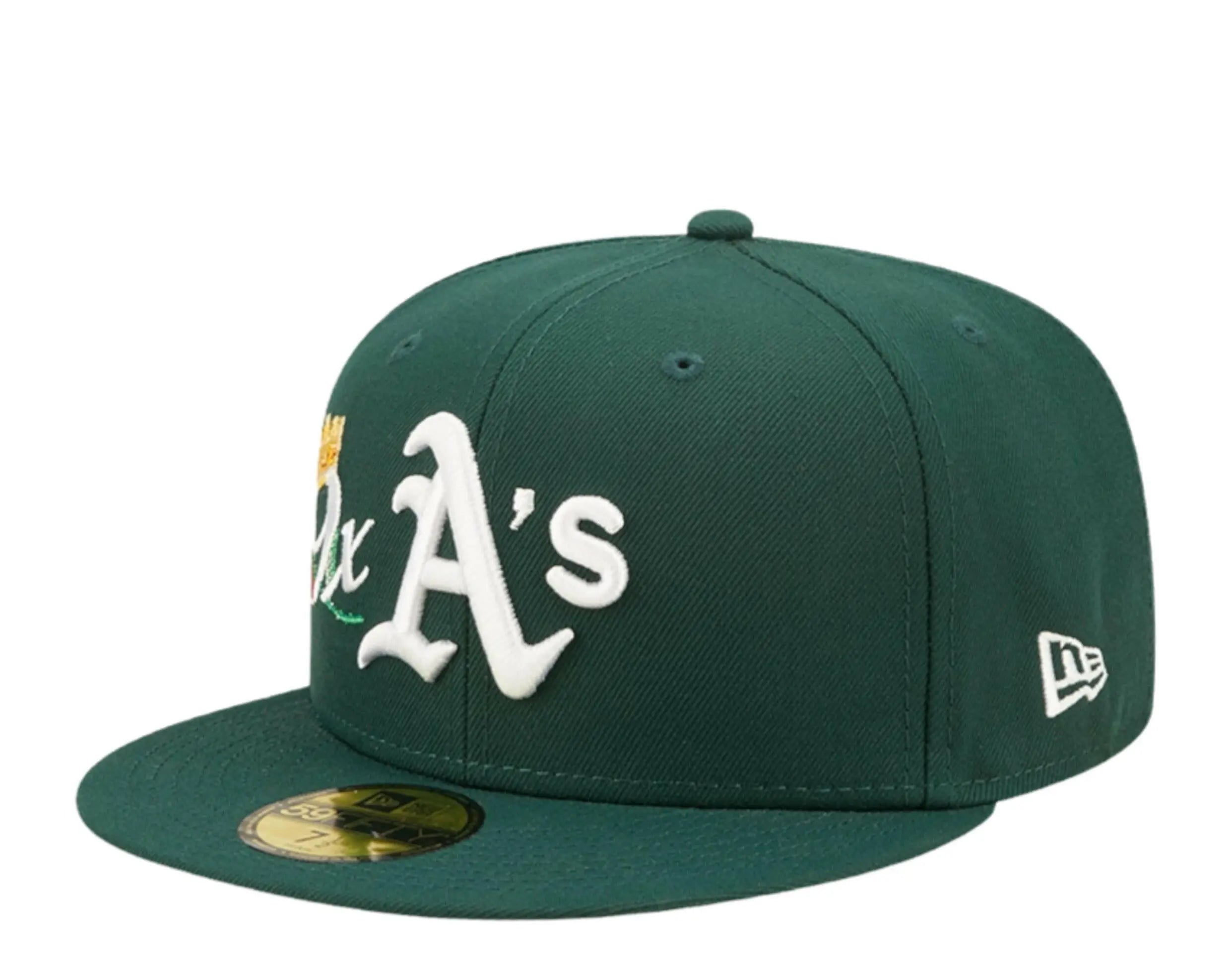 New Era 59Fifty MLB Oakland Athletics Crown Champs WS Fitted Hat.