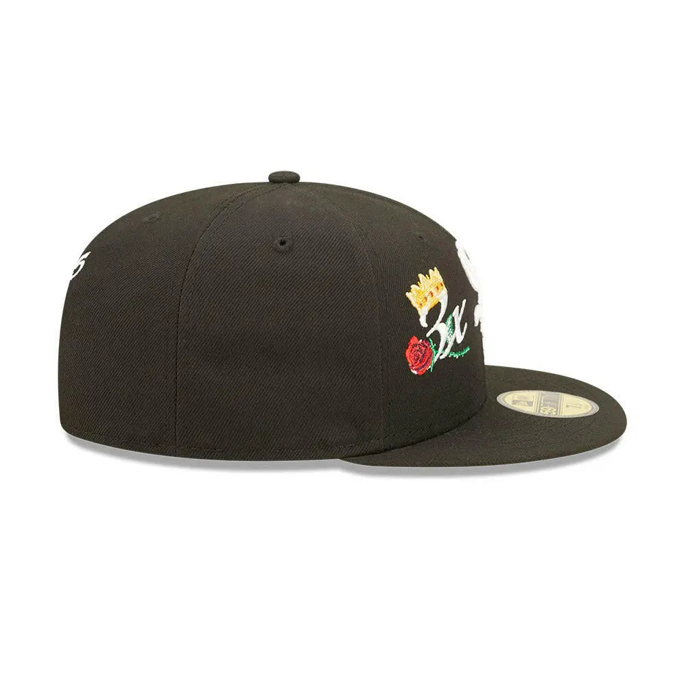 New Era 59Fifty MLB Chicago White Sox Crown Champs WS Fitted Hat.