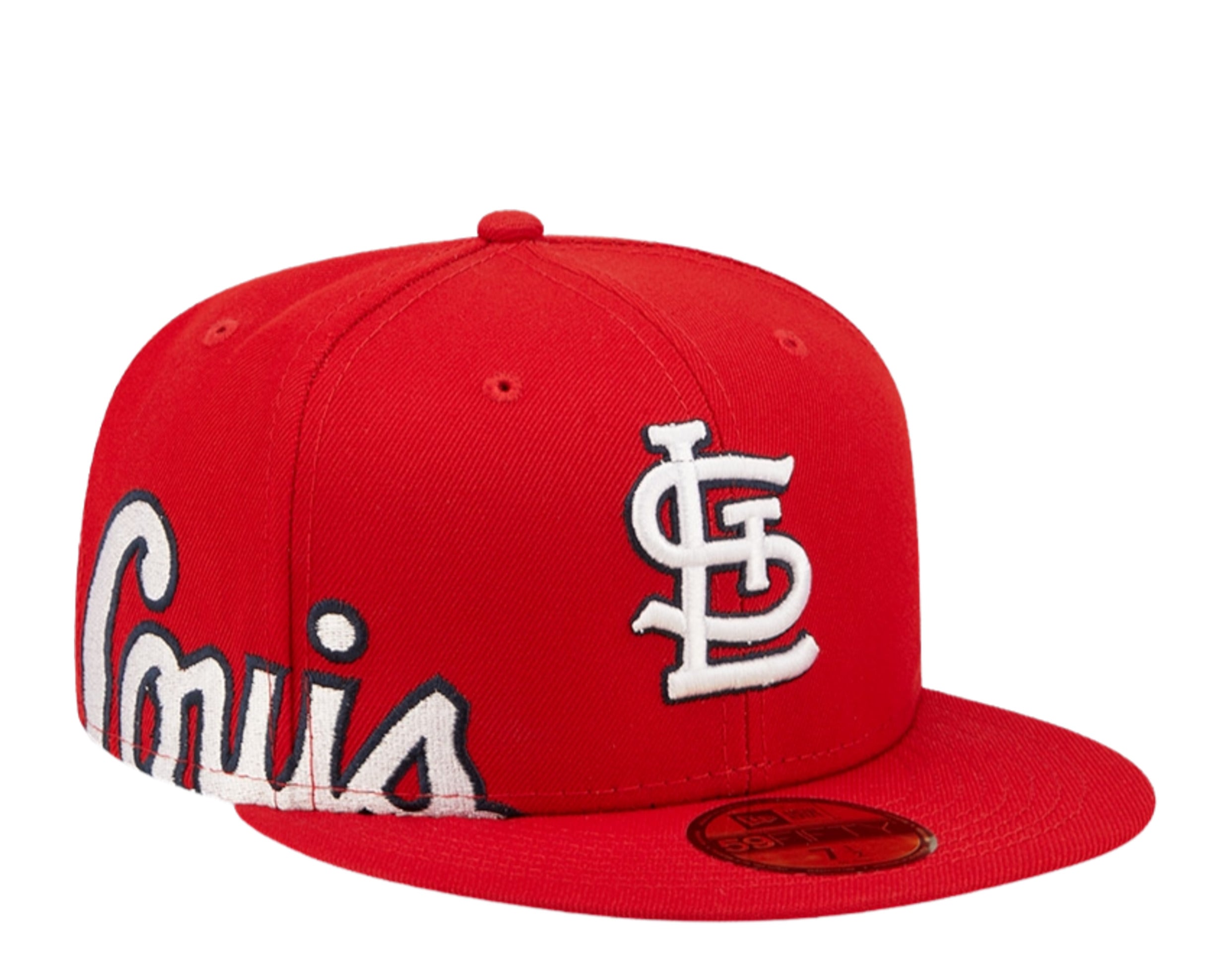 St. Louis Cardinals Fitted New Era 59Fifty 11 WS Chrome Red Cap Hat Gr –  THE 4TH QUARTER