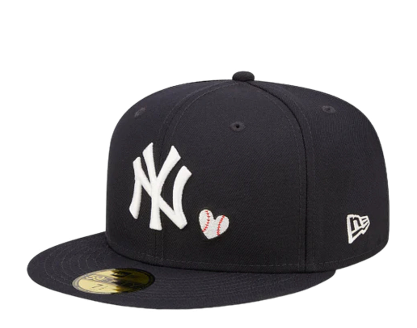 New Era 59Fifty MLB New York Yankees Team Heart Fitted Hat