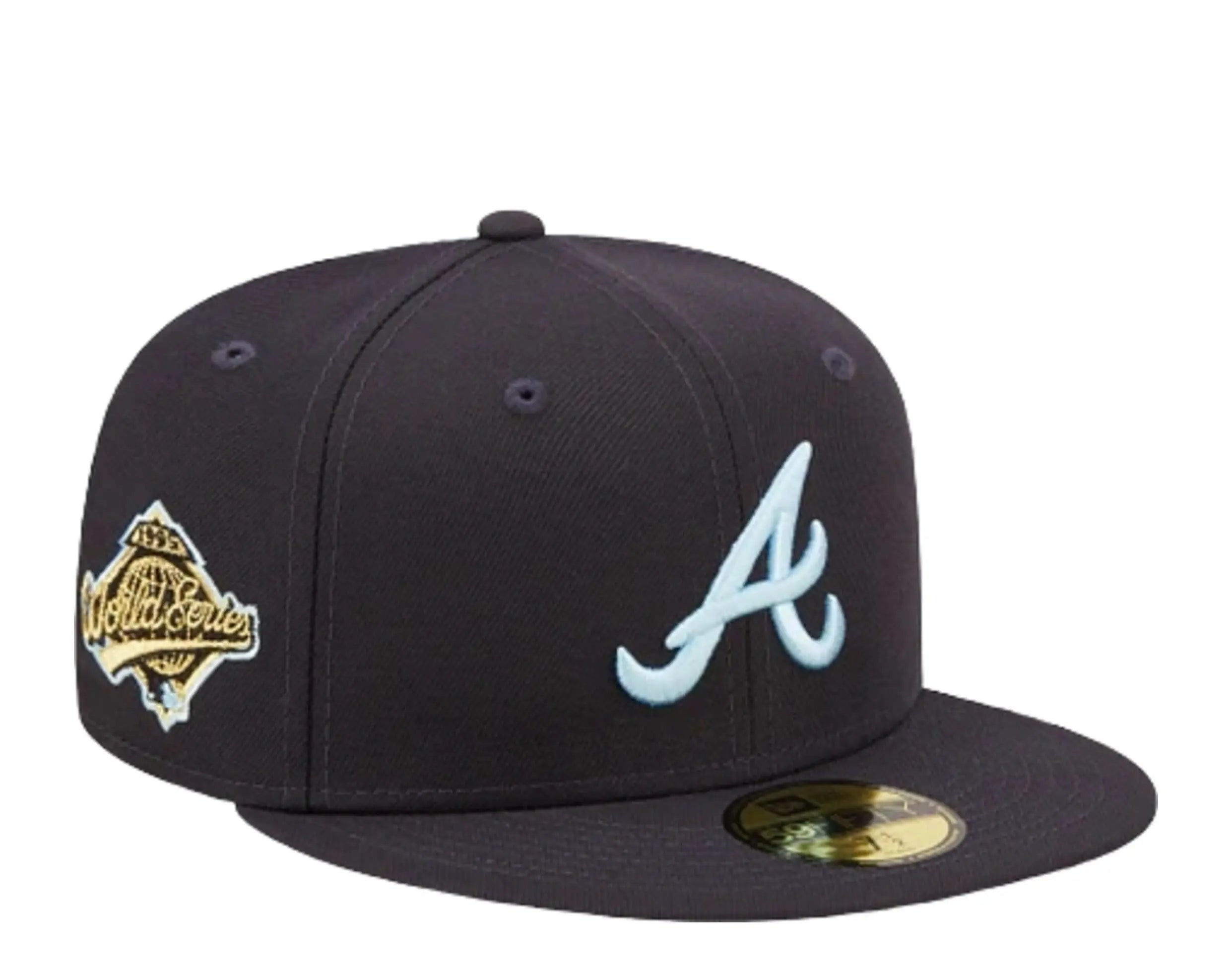 New Era 59Fifty MLB Atlanta Braves Cloud Under Fitted Hat.