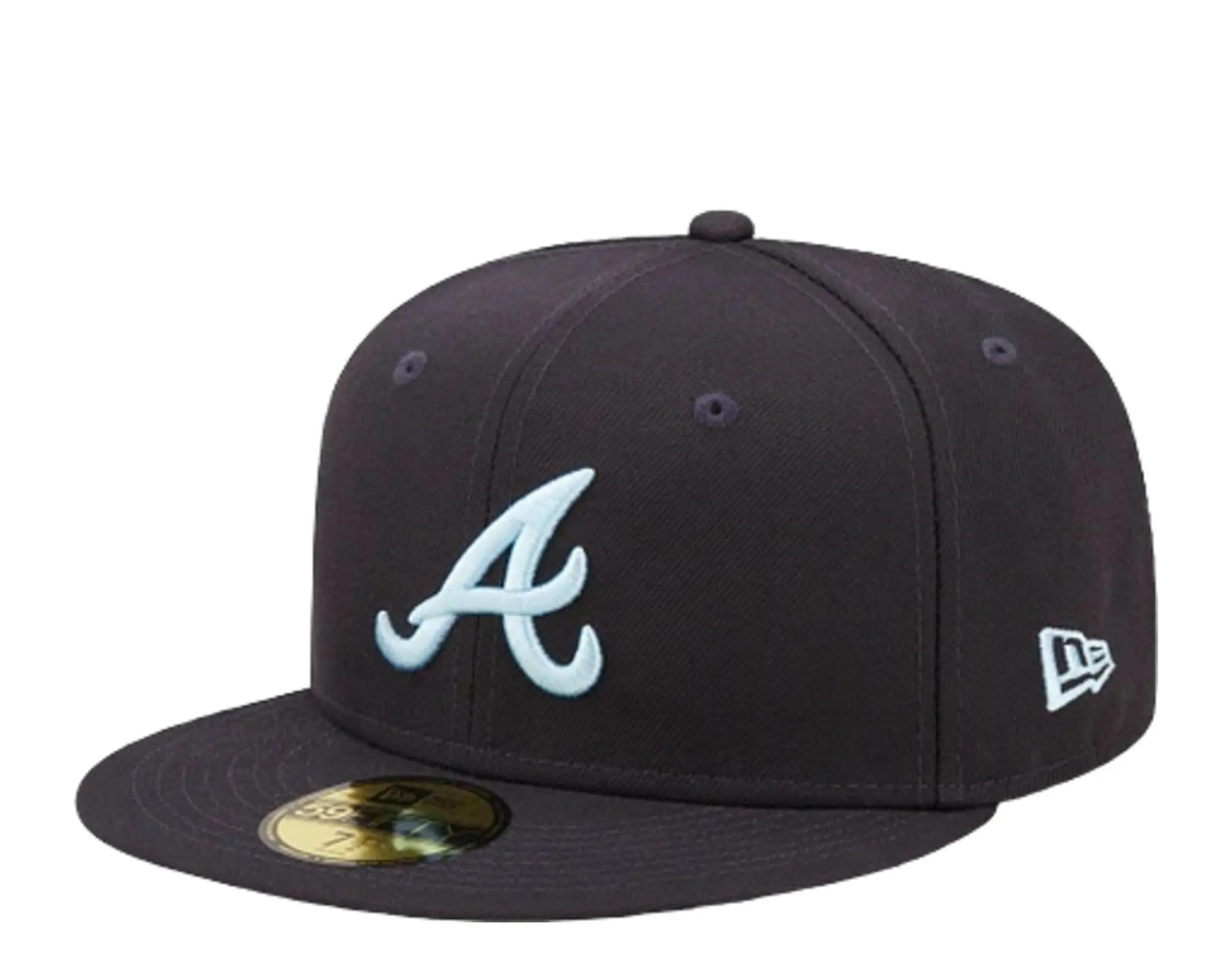 New Era 59Fifty MLB Atlanta Braves Cloud Under Fitted Hat.