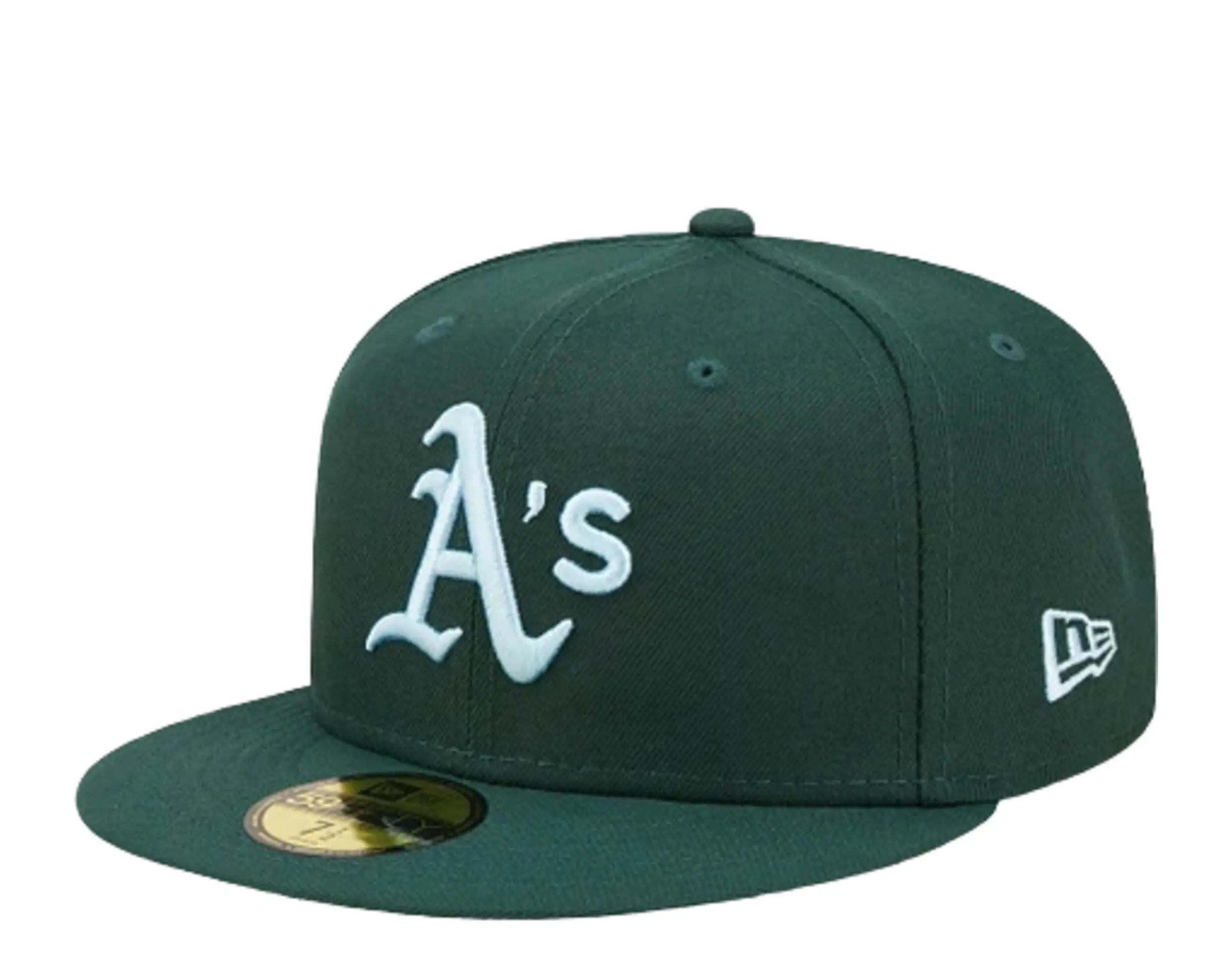 New Era 59Fifty MLB Oakland Athletics Cloud Under Fitted Hat.