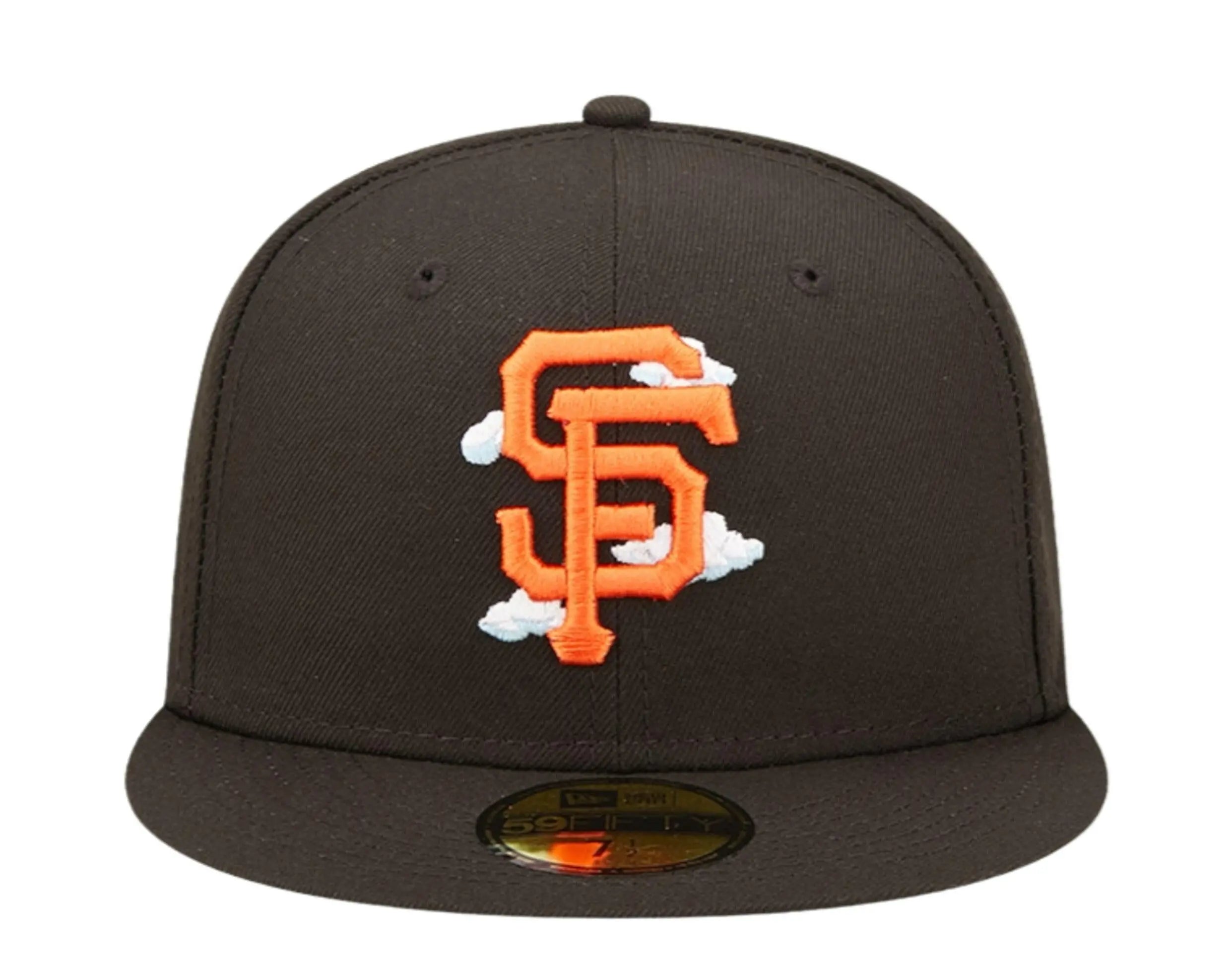 New Era 59Fifty MLB San Francisco Giants Comic Cloud Fitted Hat.