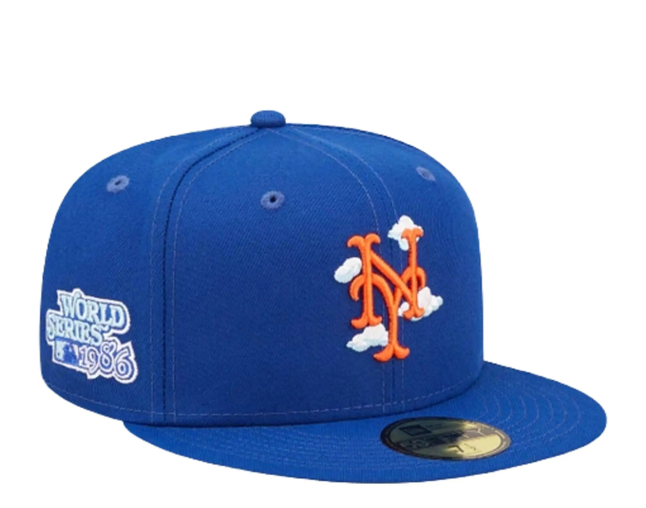 New Era 59Fifty MLB New York Mets Comic Cloud Fitted Hat.