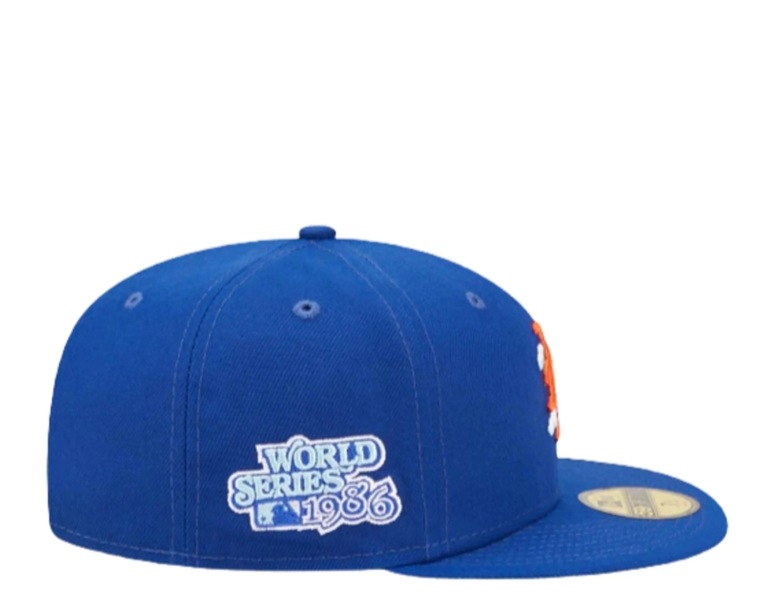 New Era 59Fifty MLB New York Mets Comic Cloud Fitted Hat.