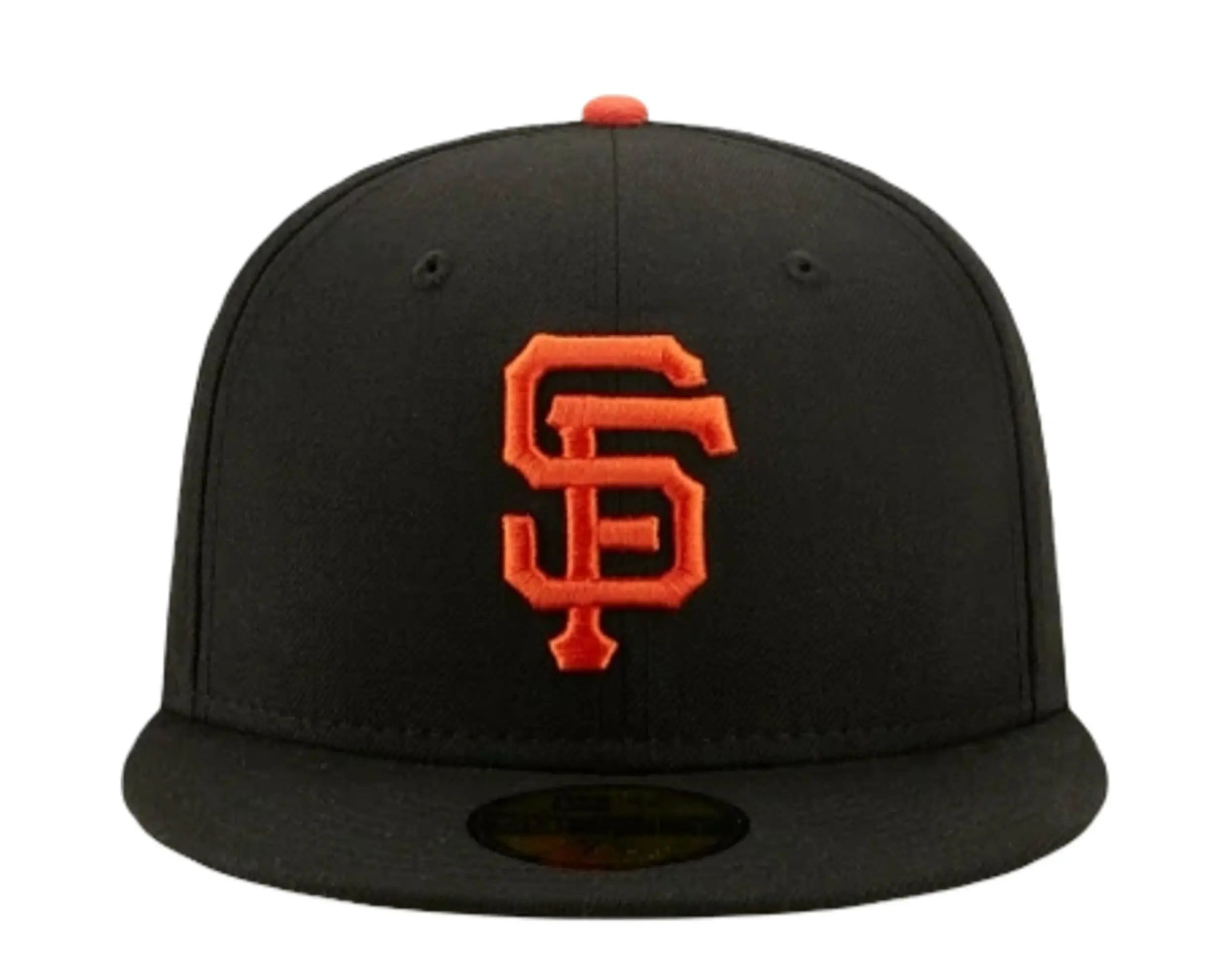 New Era 59Fifty MLB San Francisco Giants 2010 Logo History Fitted Hat.