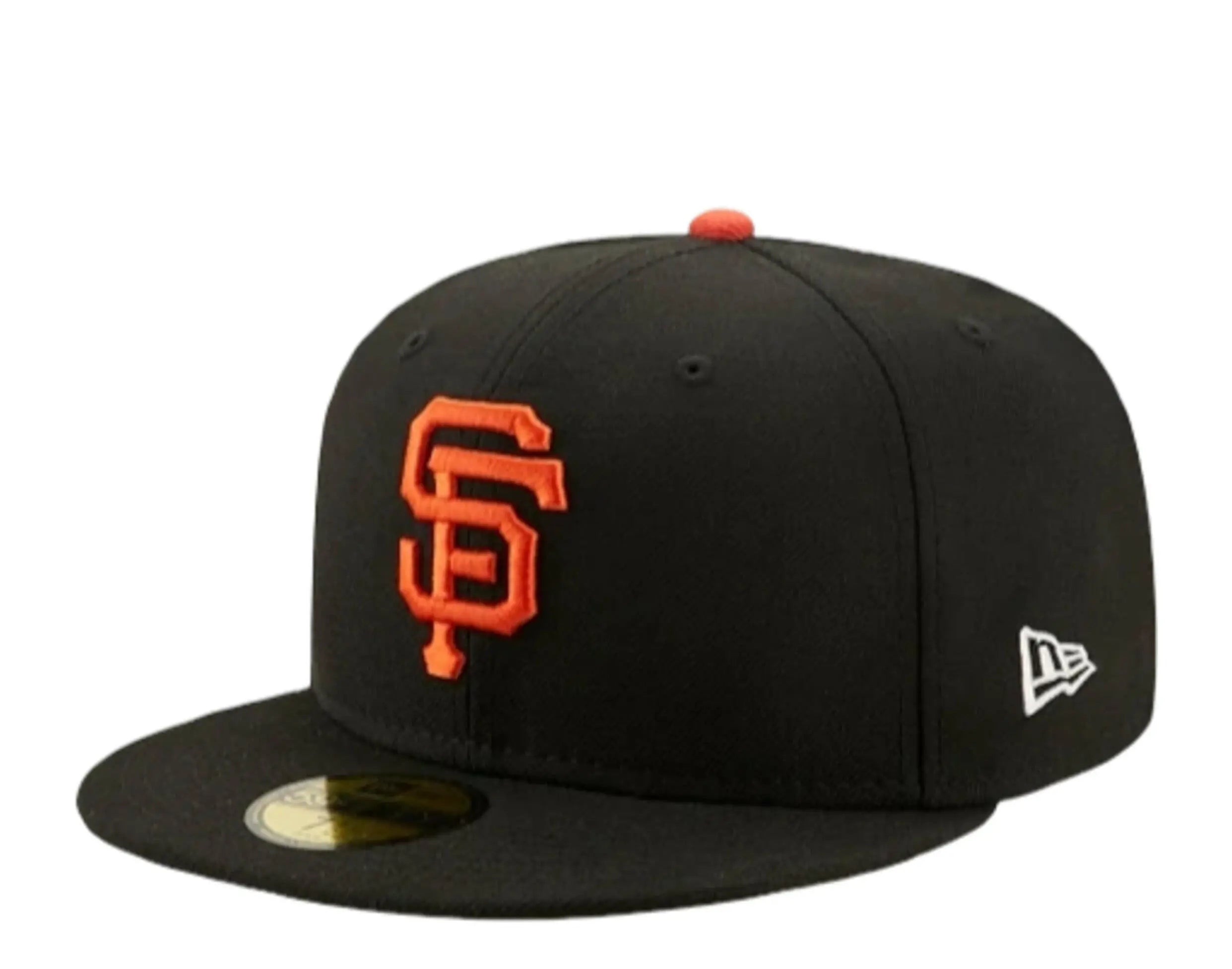 New Era 59Fifty MLB San Francisco Giants 2010 Logo History Fitted Hat.