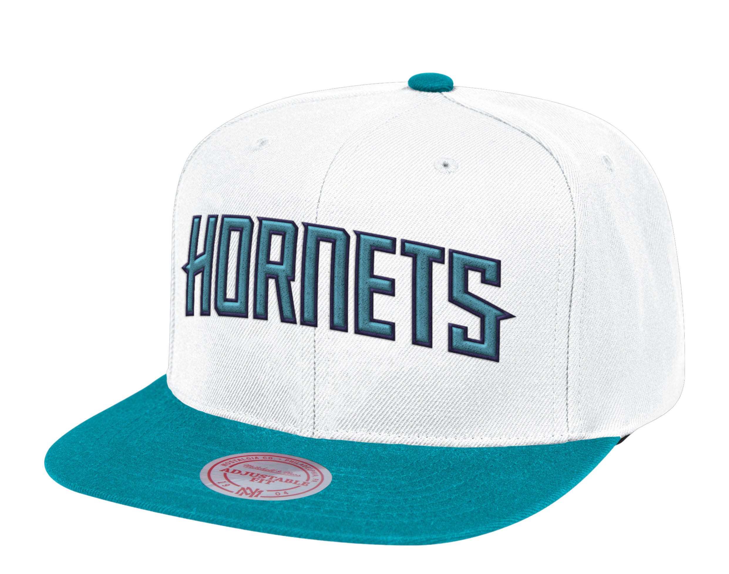 Mitchell & Ness Core Basic Charlotte Hornets Snapback Hat