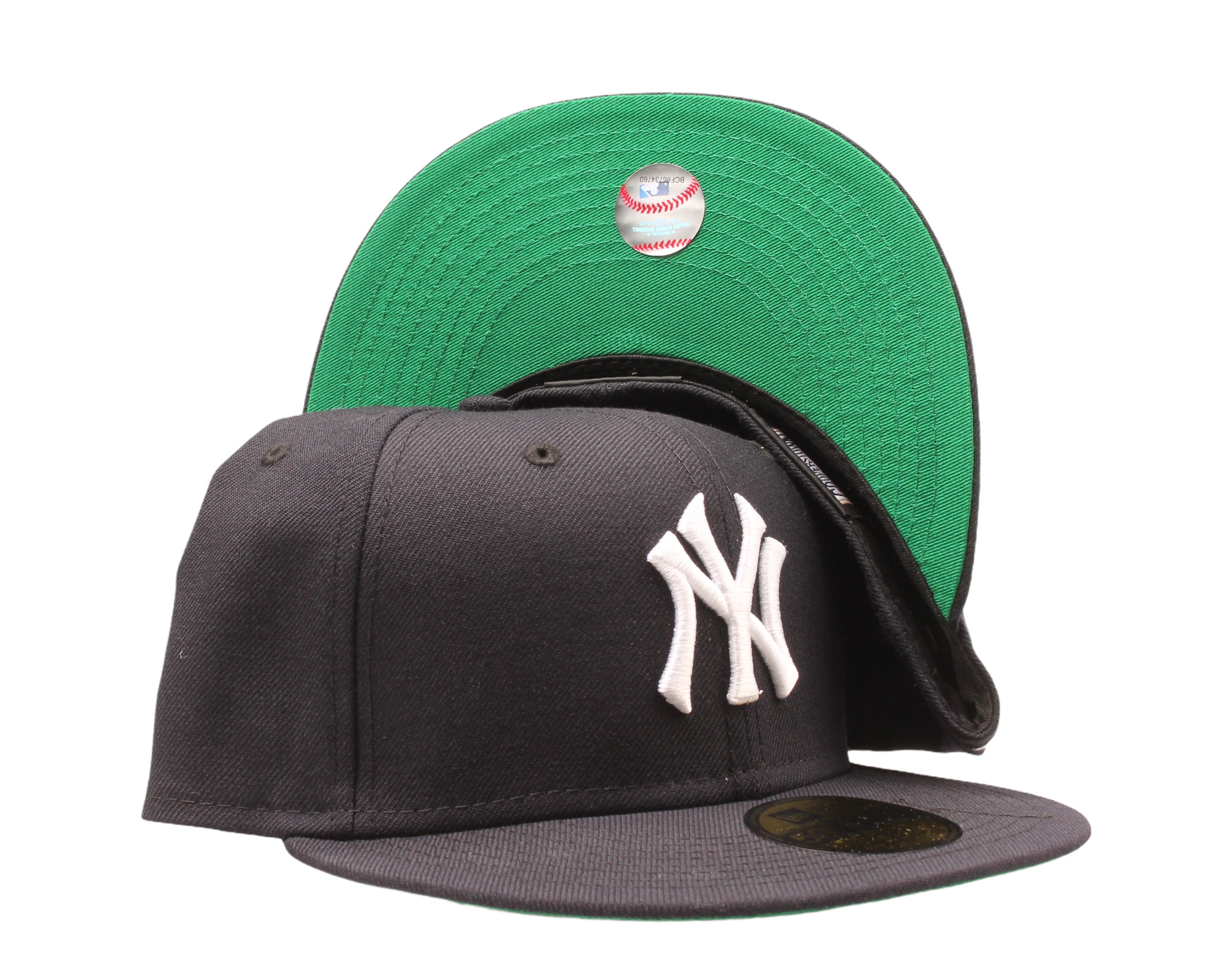 New Era MLB New York Yankees Basic 59FIFTY Fitted Hat (Dark Green) 7 7/8