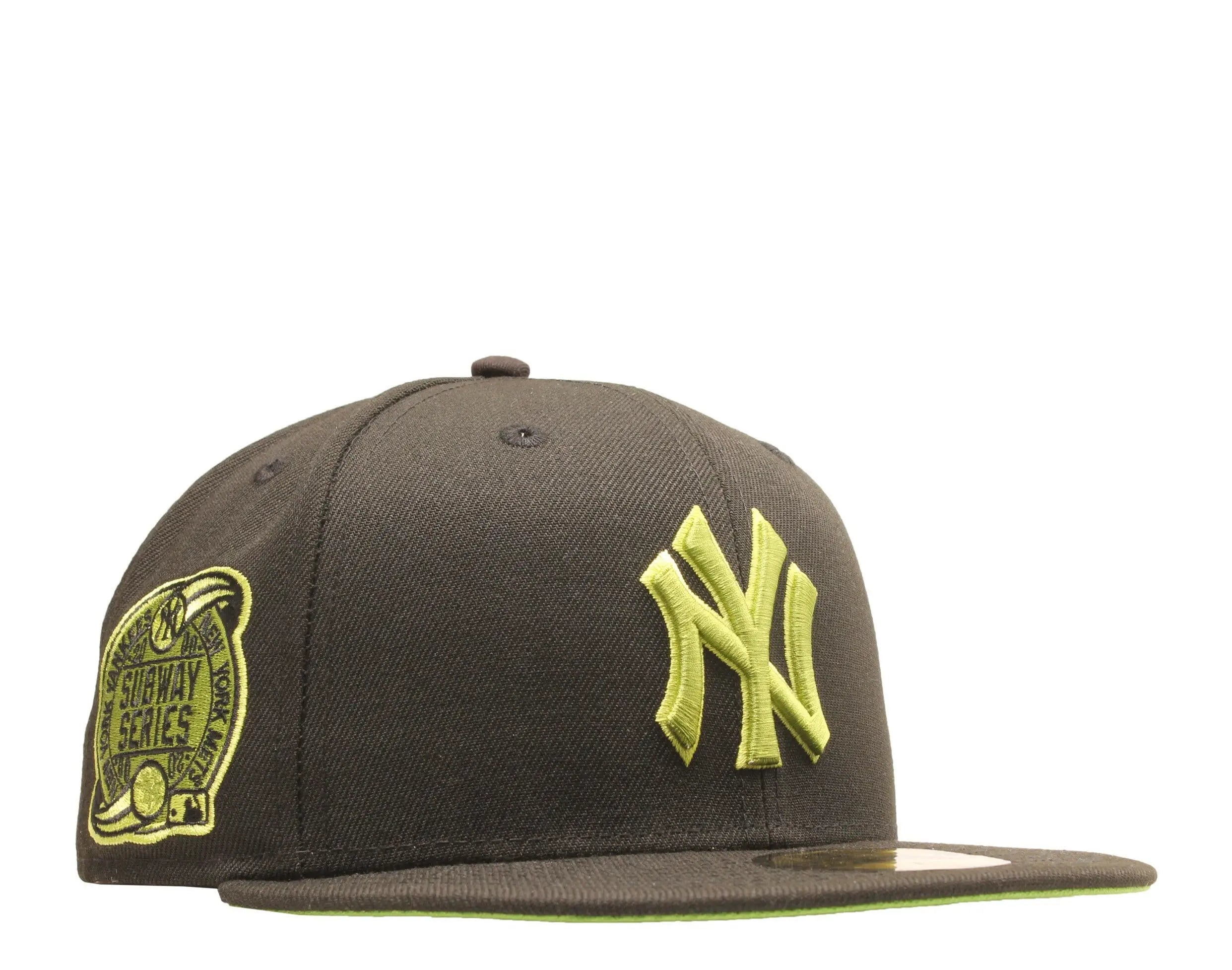 New Era x NYCMode 59Fifty MLB New York Yankees 2000 Subway Series Fitted W/ Apple Undervisor.
