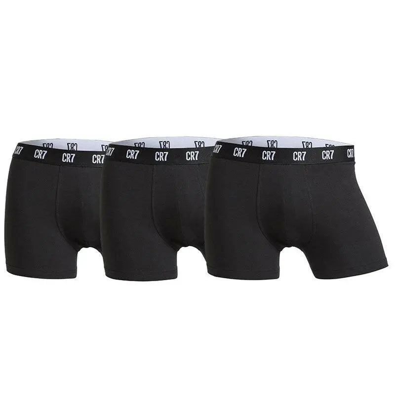 Cristiano Ronaldo CR7 Basic 3-Pack Trunk Boxer Briefs Men's Underwear.