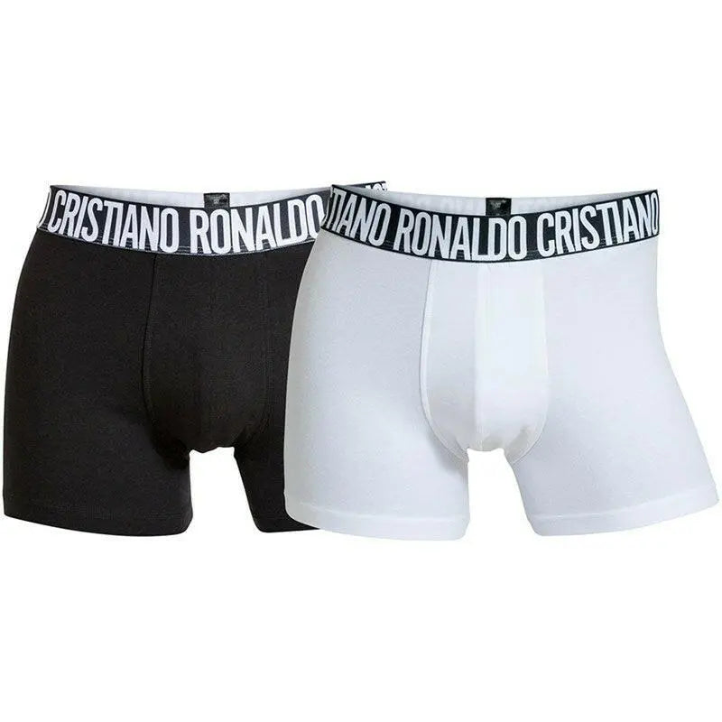 Cristiano Ronaldo CR7 Basic 2-Pack Trunk Boxer Briefs Men's Underwear.