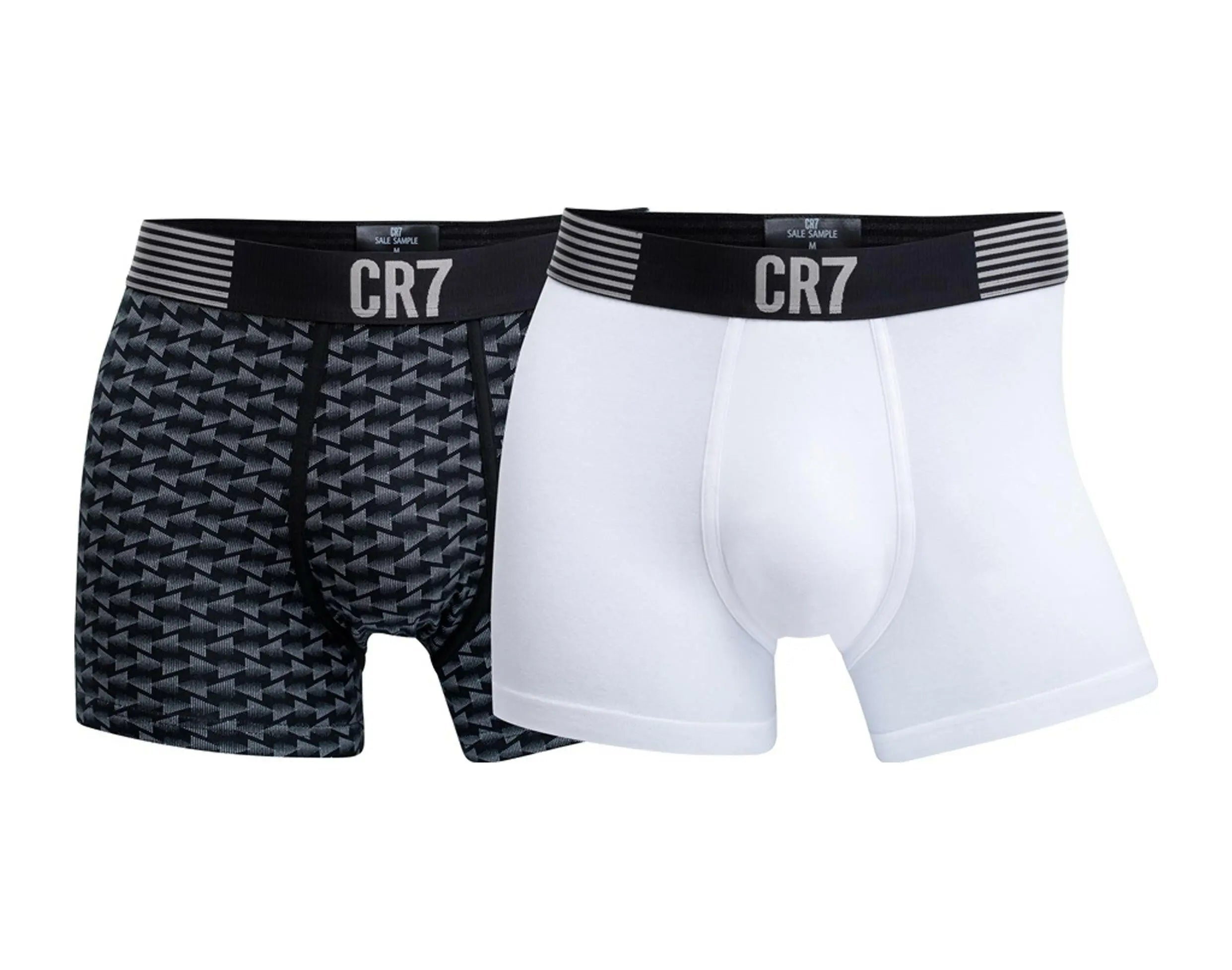 Cristiano Ronaldo CR7 Fashion 2-Pack Trunk Boxer Briefs Men's Underwear.