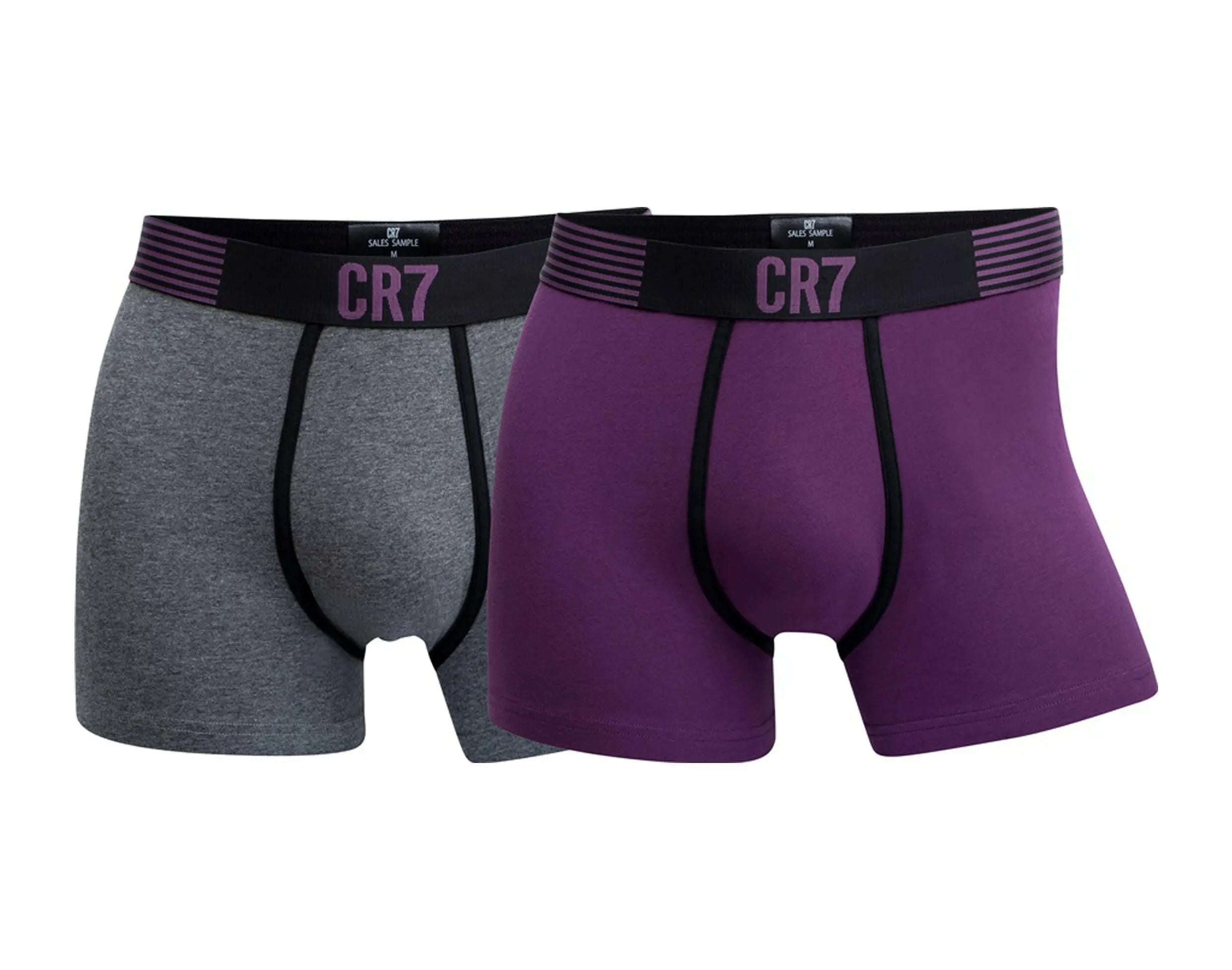 Cristiano Ronaldo CR7 Fashion 2-Pack Trunk Boxer Briefs Men's Underwear.