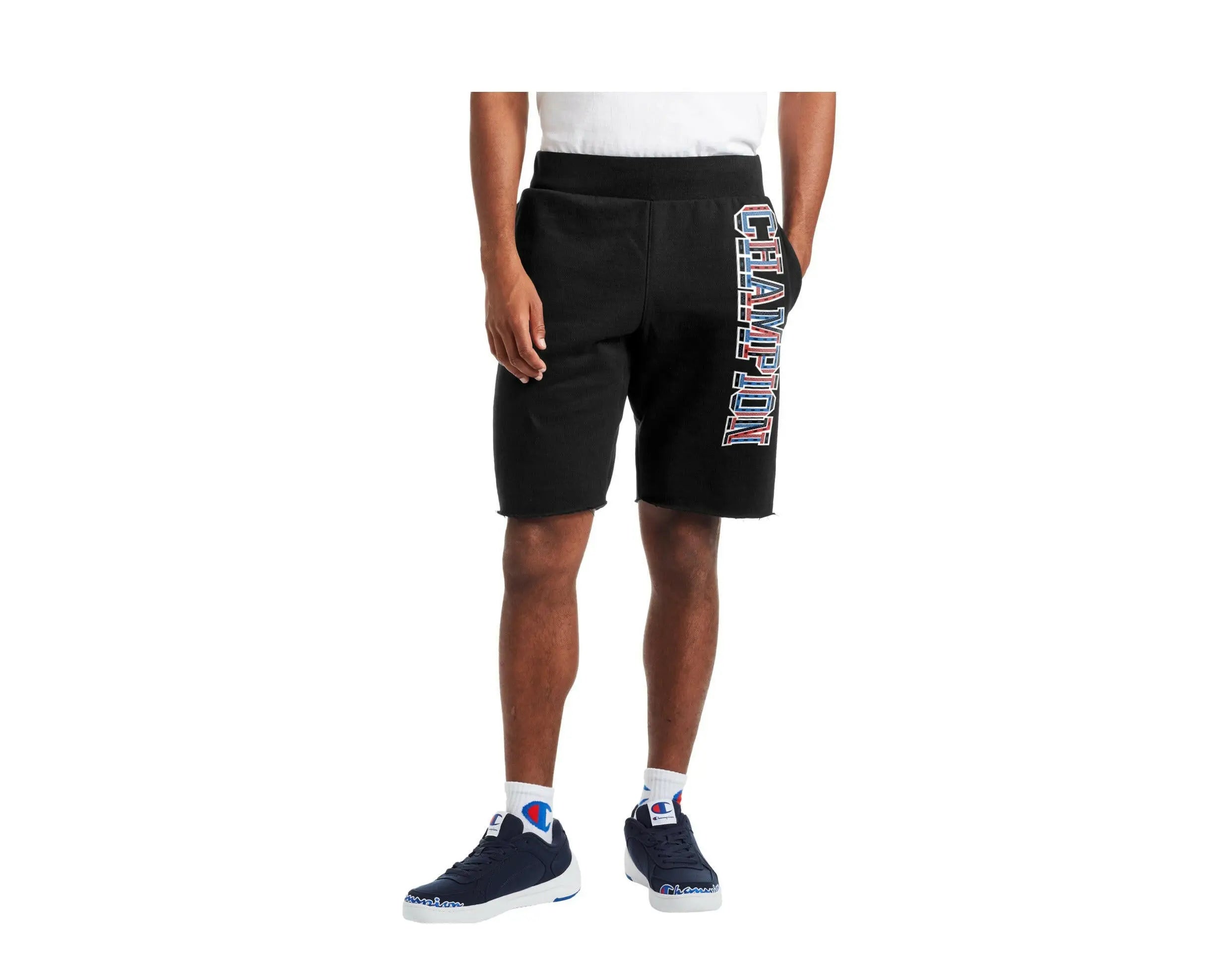 Champion C-Life 10 Inch Reverse Weave Cut Off 3-D Logo Men's Shorts.
