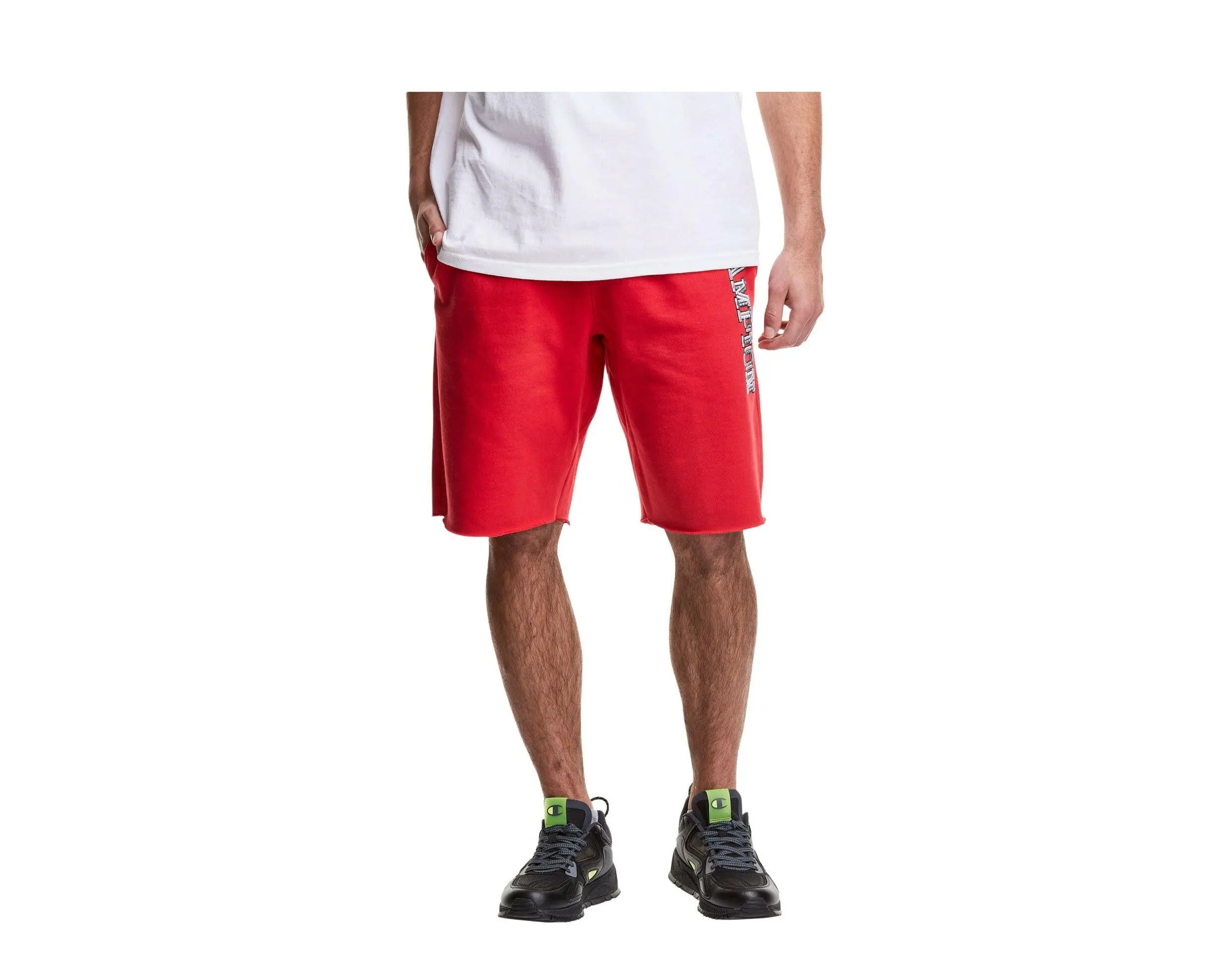 Champion C-Life 10 Inch Reverse Weave Cut Off 3-D Logo Men's Shorts.