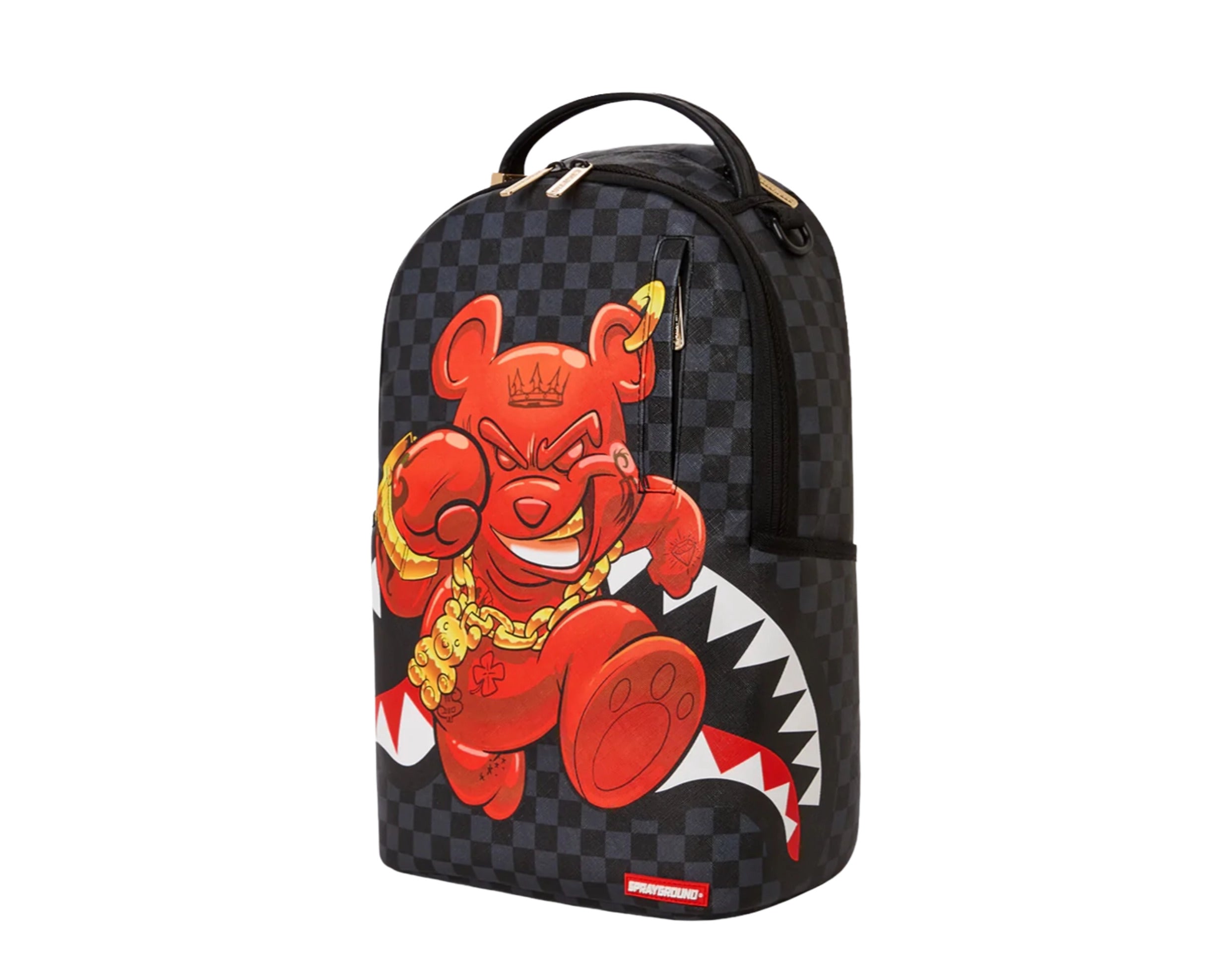 Sprayground Chase Bank: Diablo Back At It Teddy Bear Backpack (DLXV)