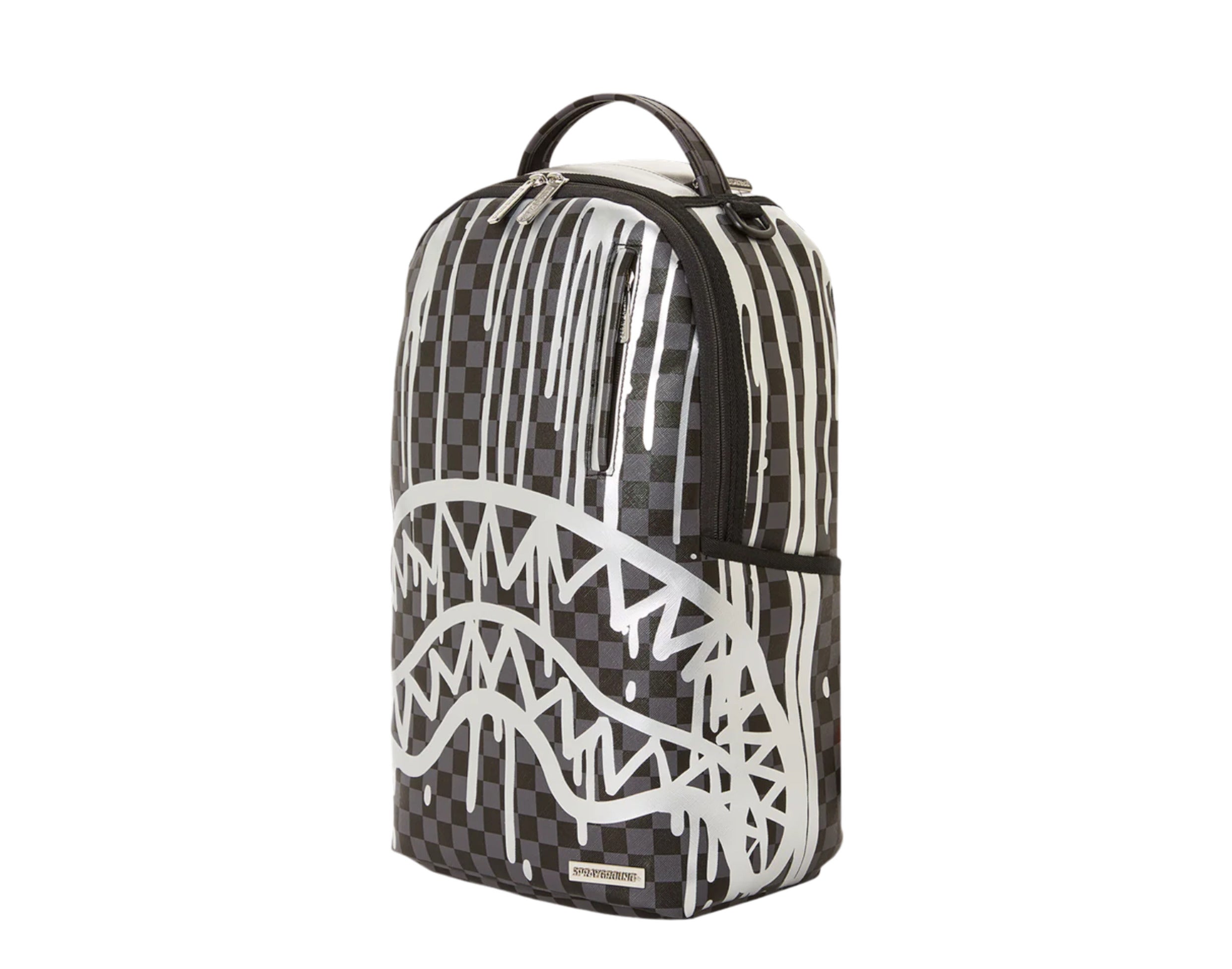 Sprayground Chateau Ghost Platinum Drips Backpack (DLXV)