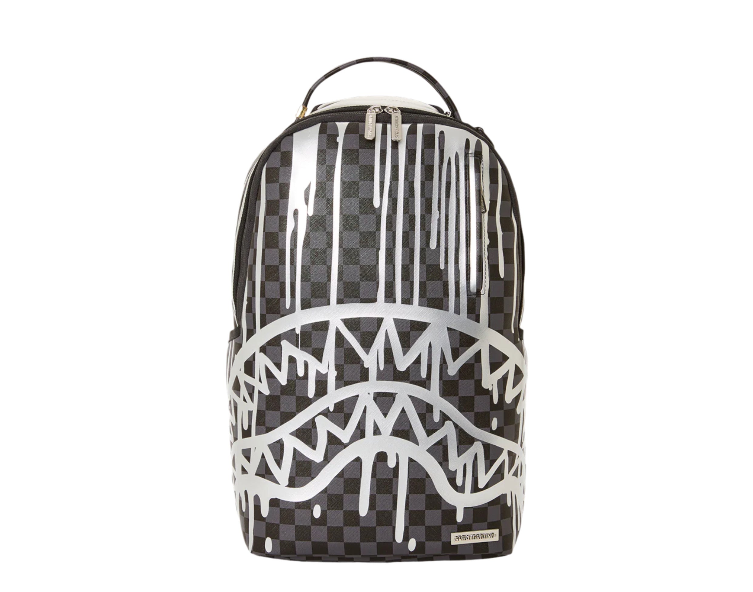 Sprayground Chateau Ghost Platinum Drips Backpack (DLXV)