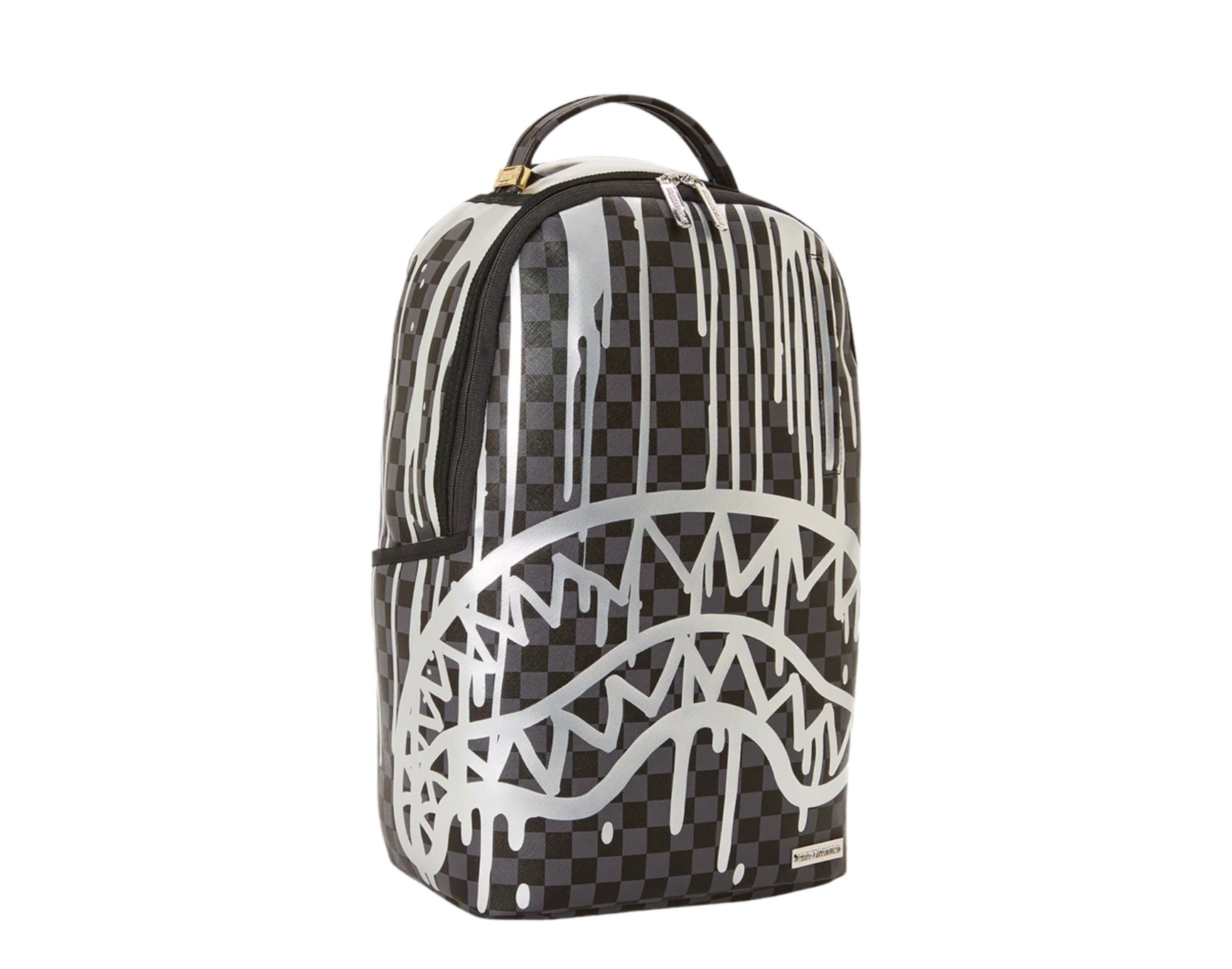 Sprayground Chateau Ghost Platinum Drips Backpack (DLXV)