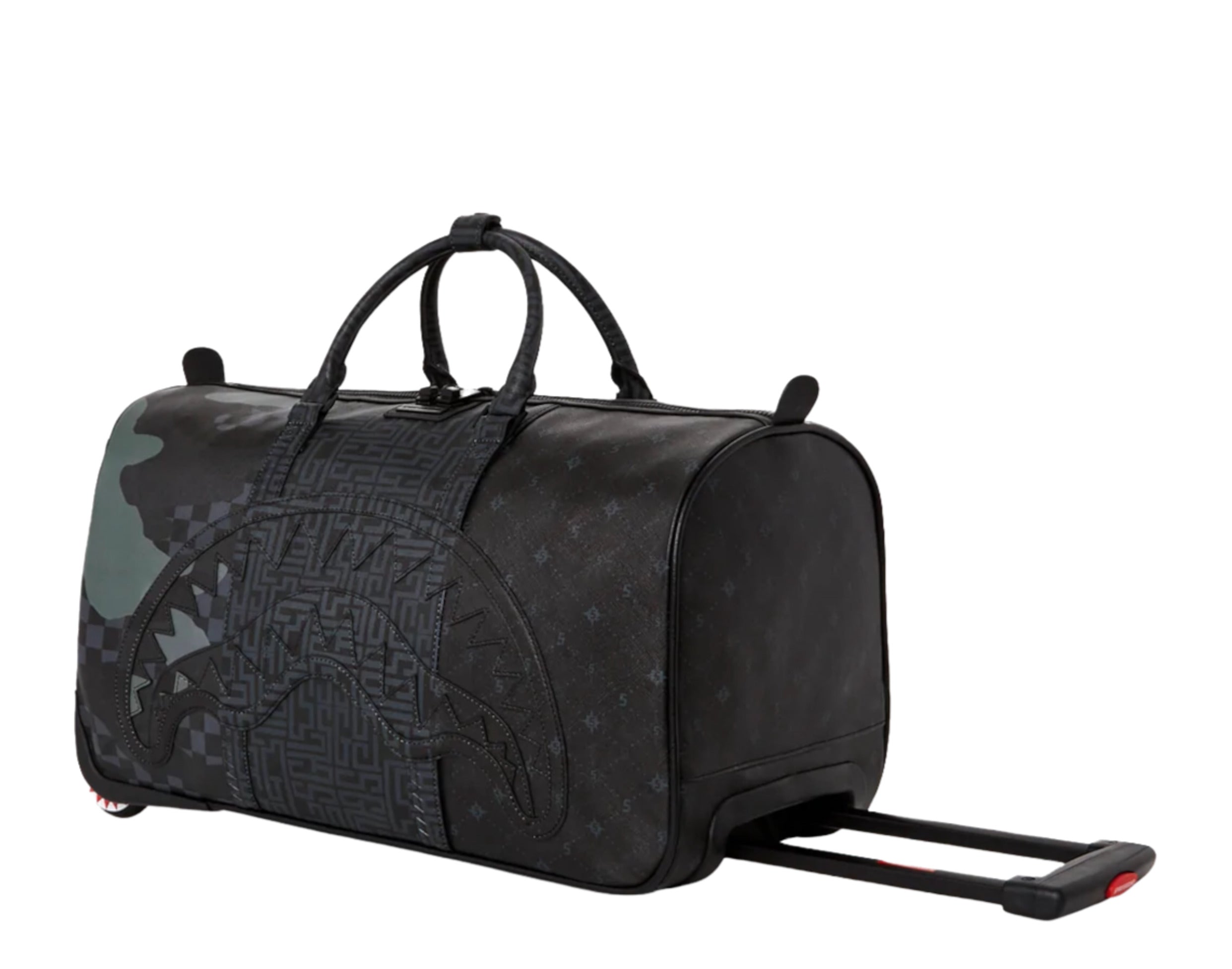 Sprayground 3AM The Trilogy Tri Split Duffle Wheely Bag