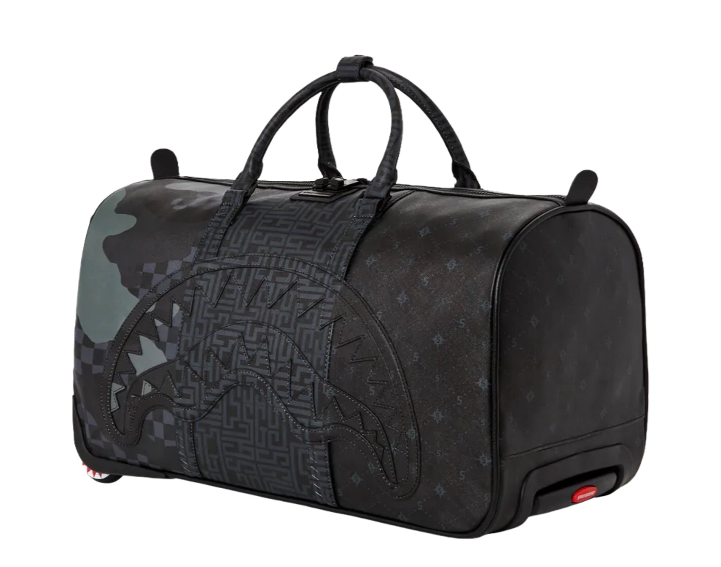 Sprayground 3AM The Trilogy Tri Split Duffle Wheely Bag