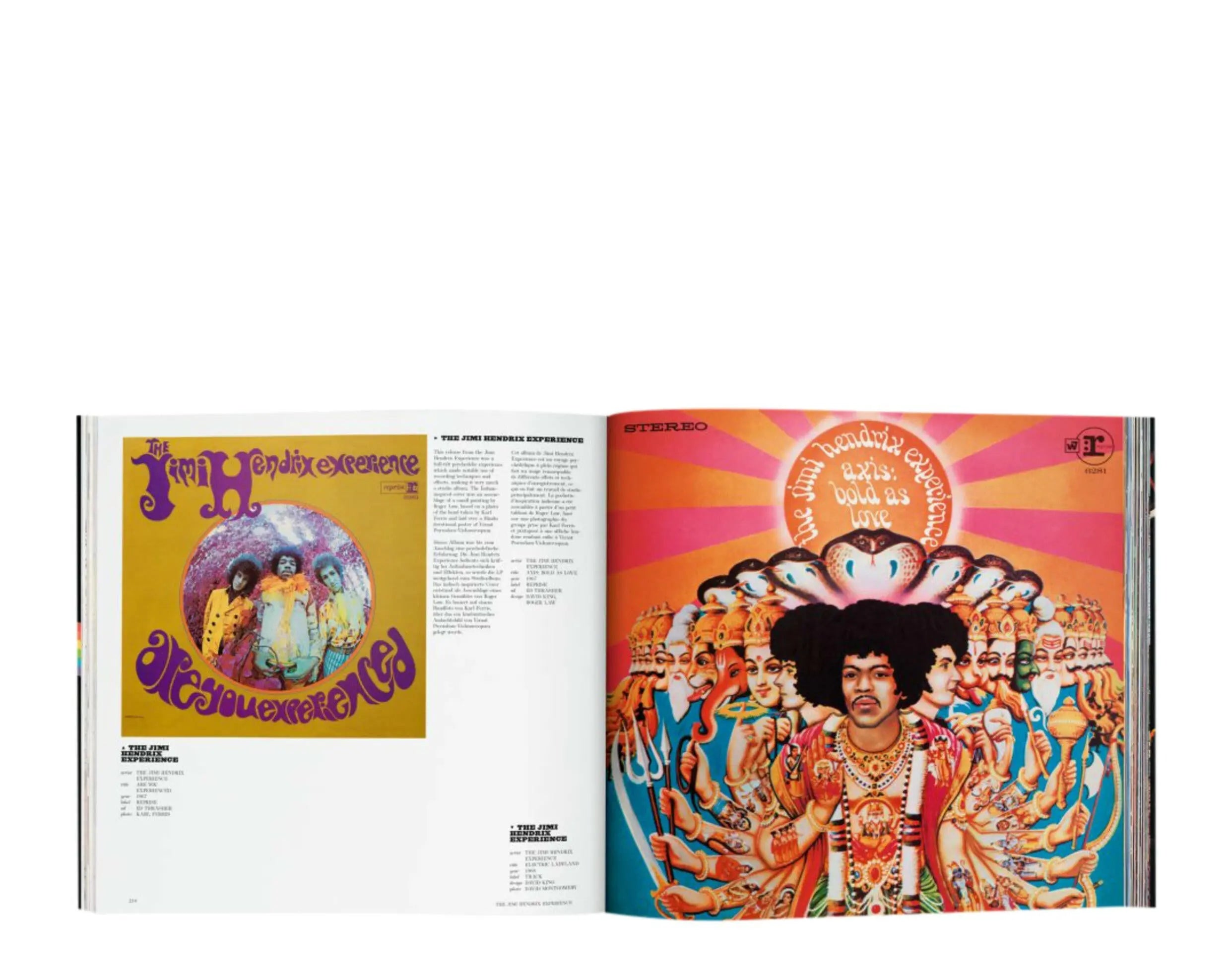 Taschen Books - Rock Covers Hardcover Book.