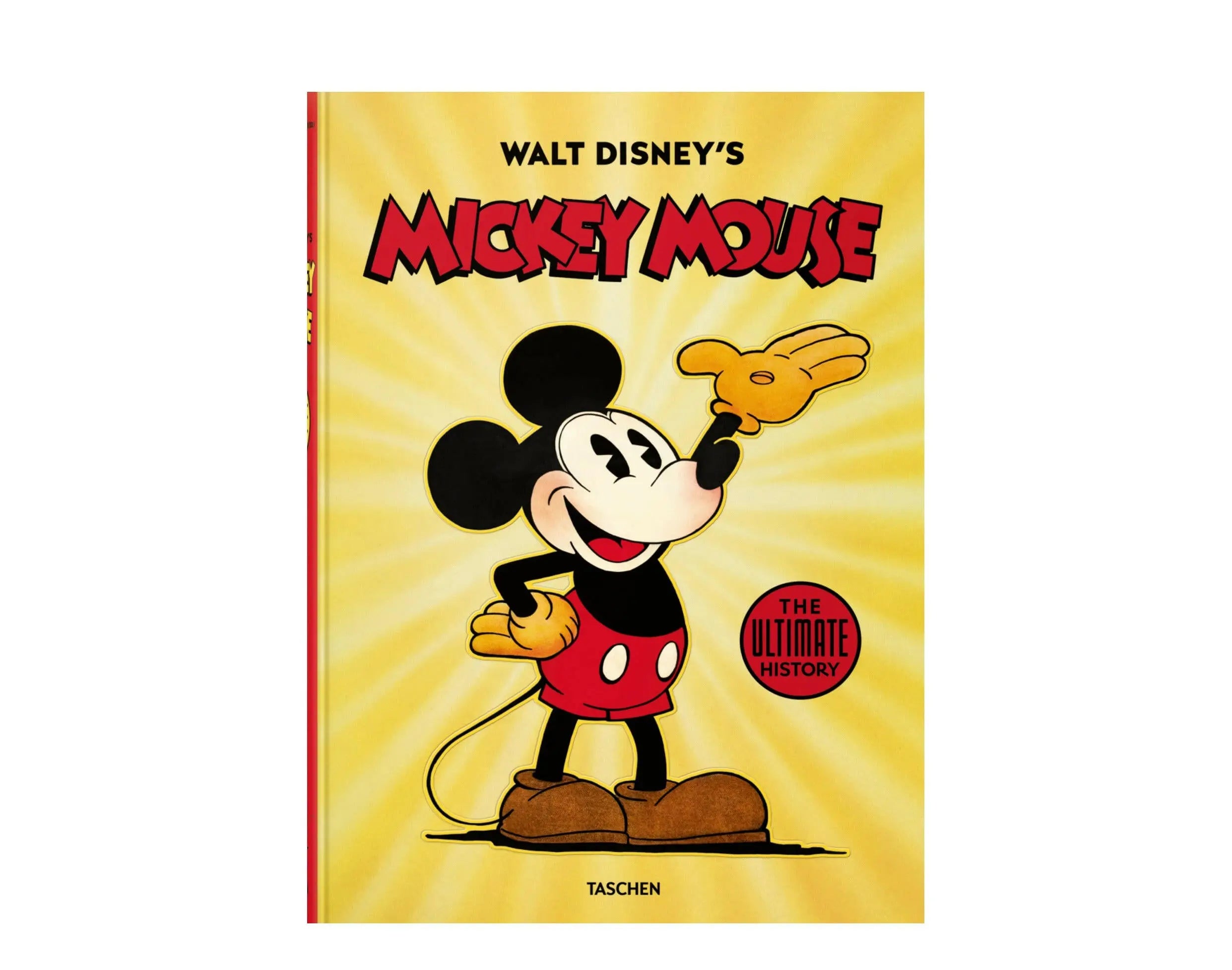 Taschen Books - Walt Disney's Mickey Mouse - The Ultimate History Hardcover Book.