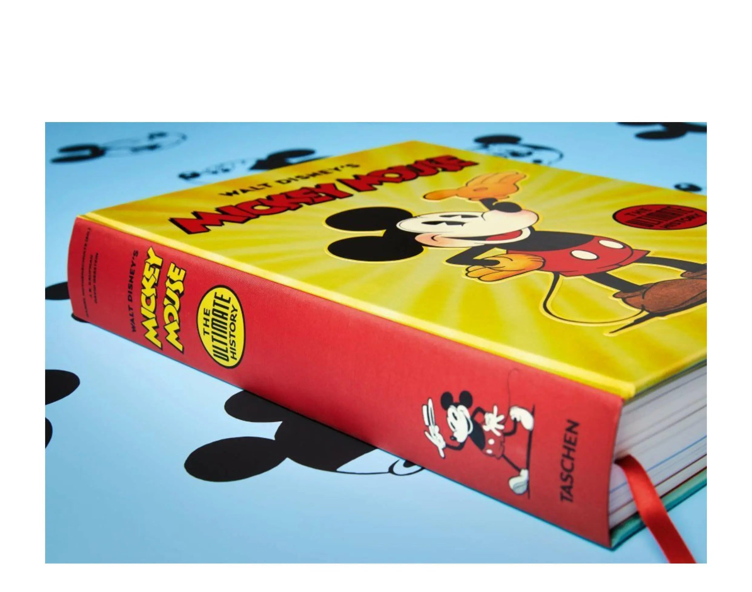 Taschen Books - Walt Disney's Mickey Mouse - The Ultimate History Hardcover Book.