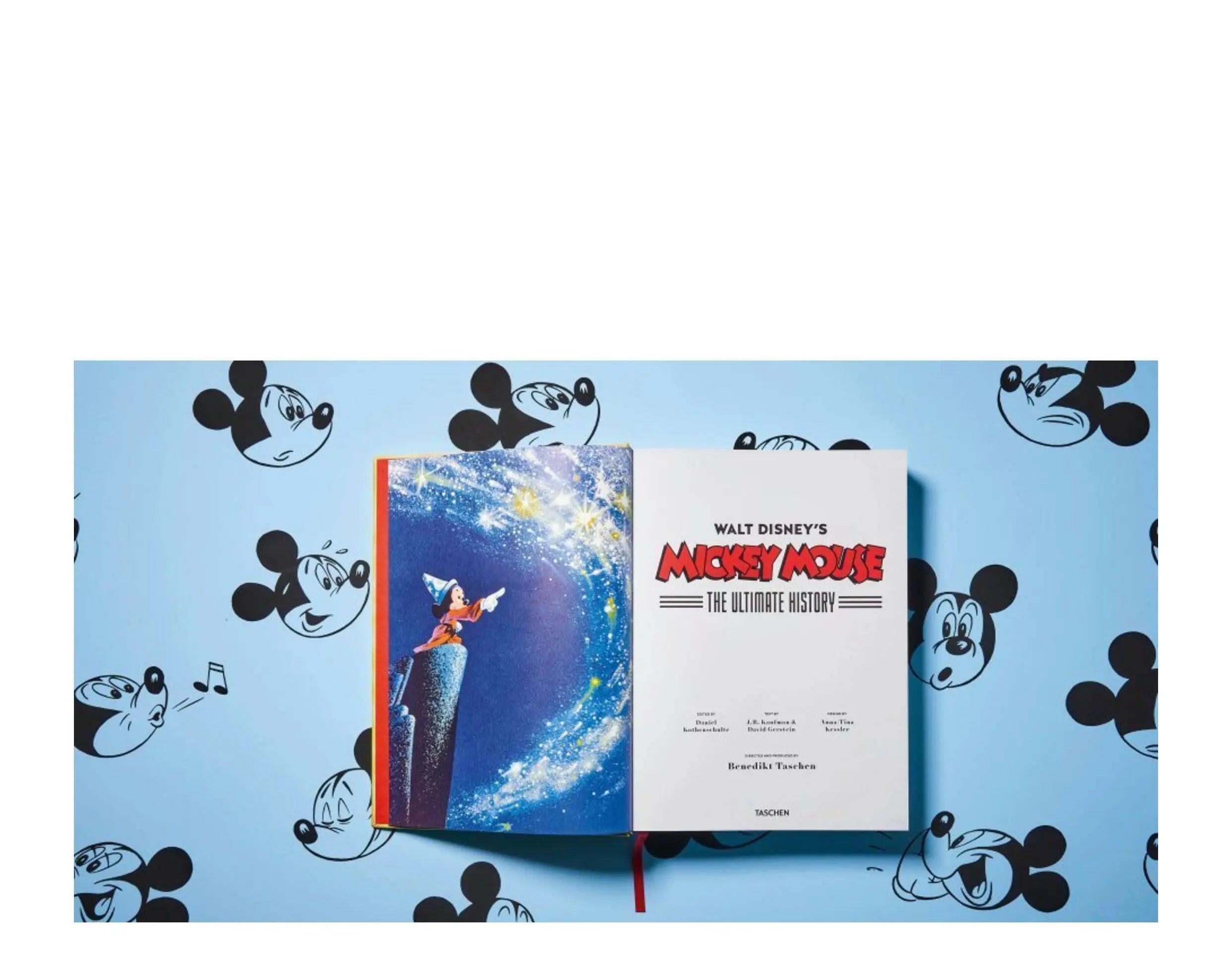 Taschen Books - Walt Disney's Mickey Mouse - The Ultimate History Hardcover Book.
