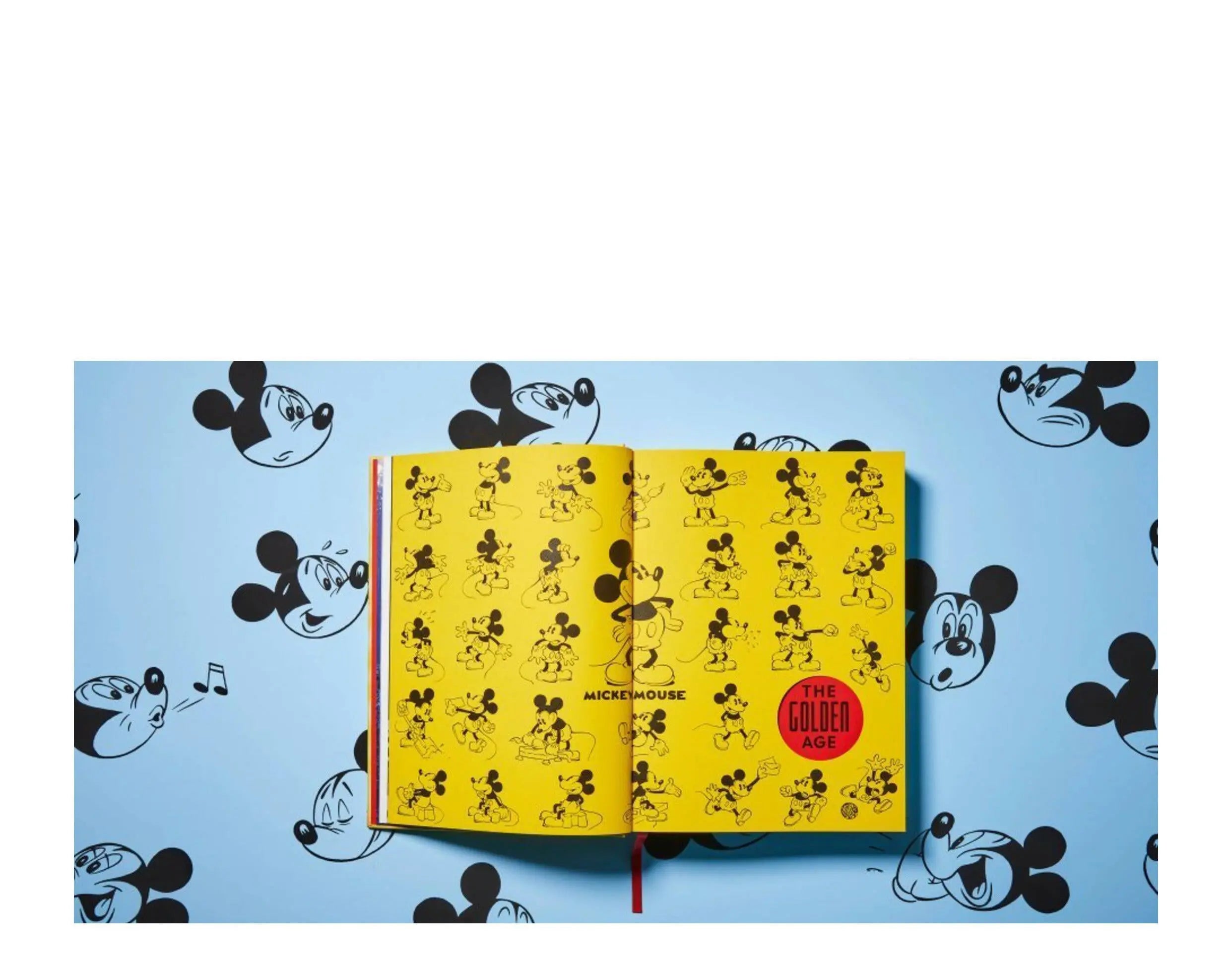 Taschen Books - Walt Disney's Mickey Mouse - The Ultimate History Hardcover Book.